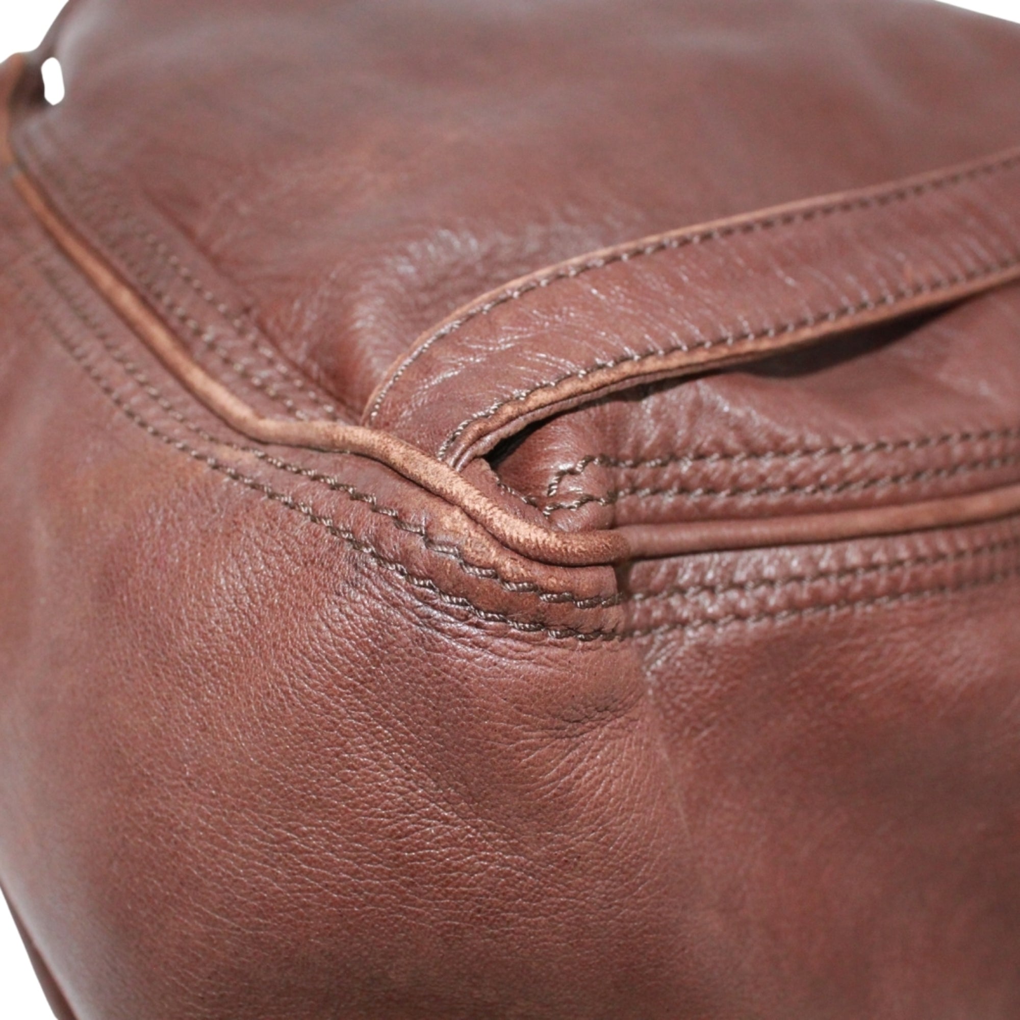 Bottega Veneta Brown Leather Backpack (Pre-Owned)