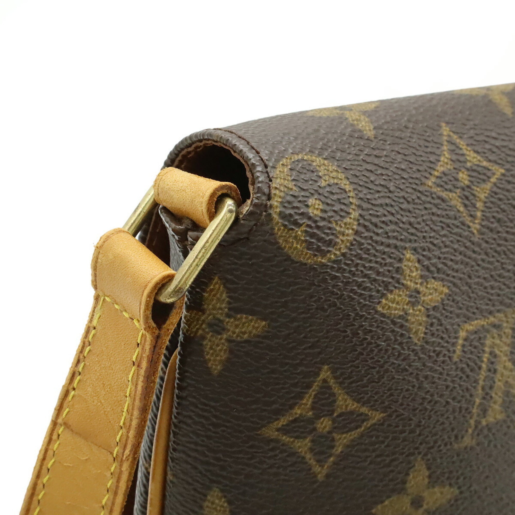 Louis Vuitton Black Brown Monogram Monogram Shoulder Bag (Pre-Owned)