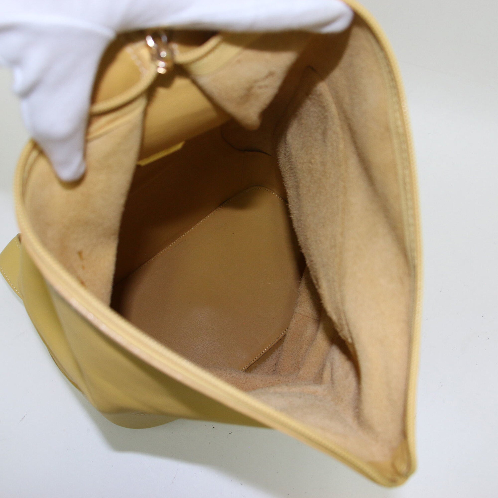 Loewe Yellow Leather Backpack (Pre-Owned)