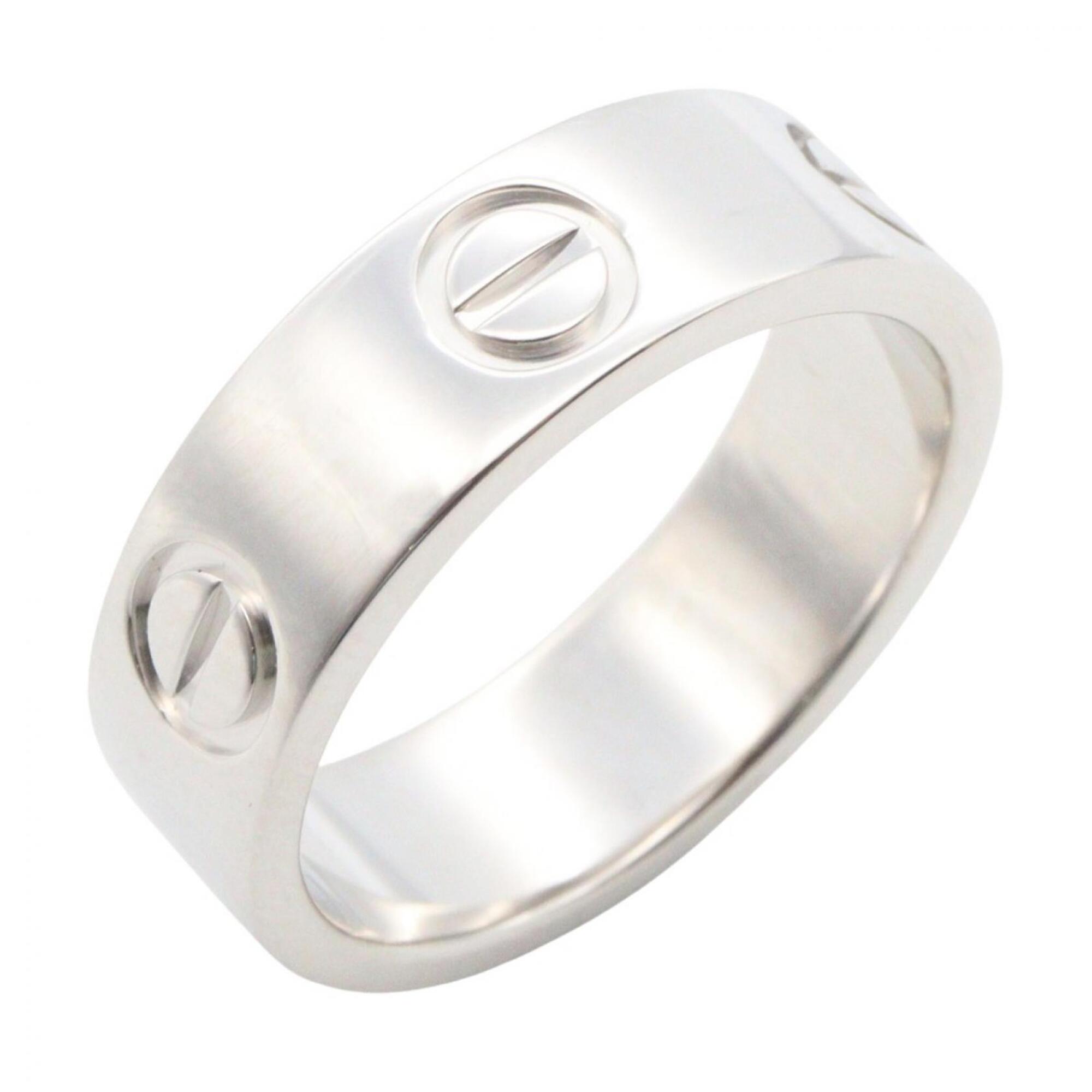 Cartier White Gold White Gold (18K) Band Ring (Pre-Owned)