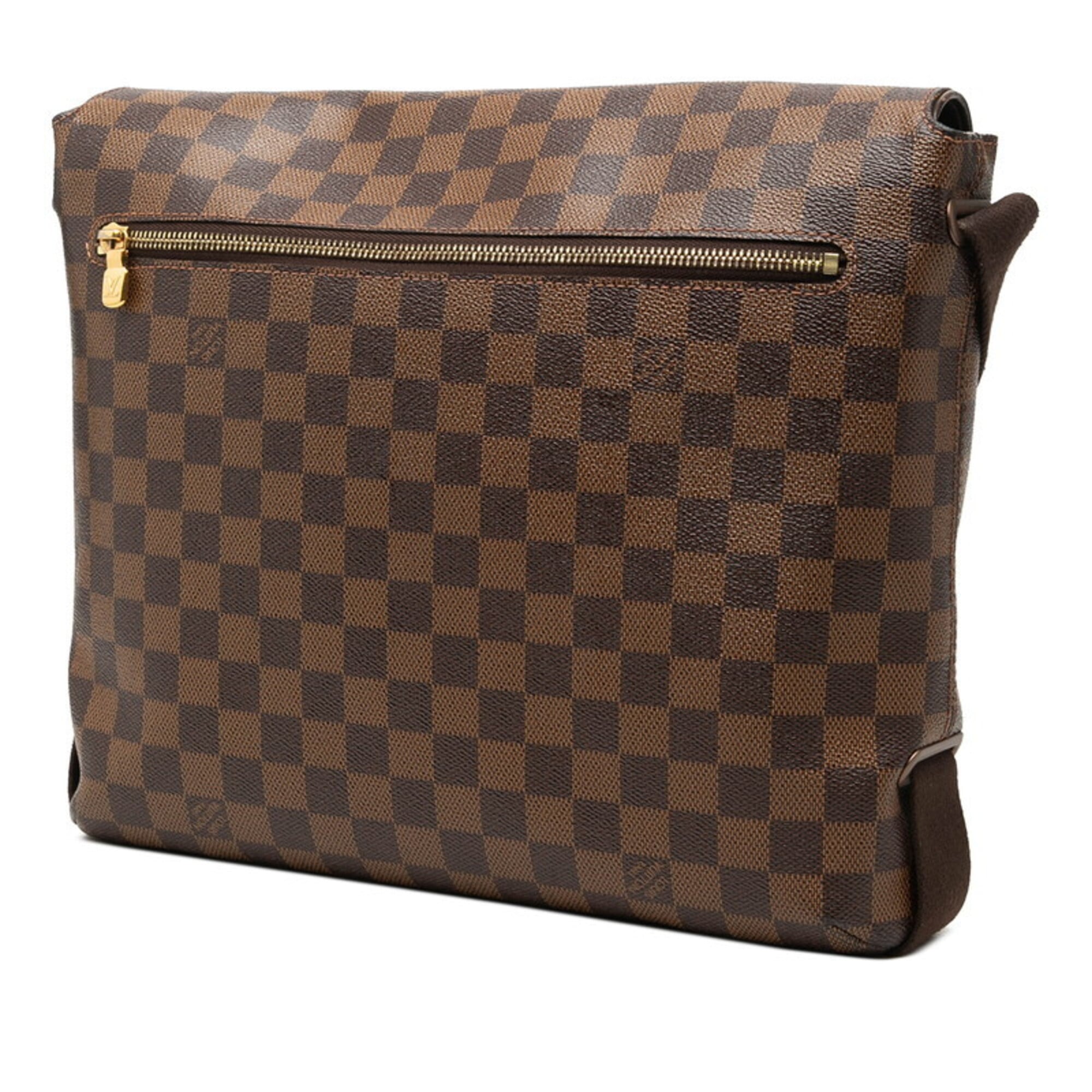 Louis Vuitton Brown Pvc Leather Shoulder Bag (Pre-Owned)