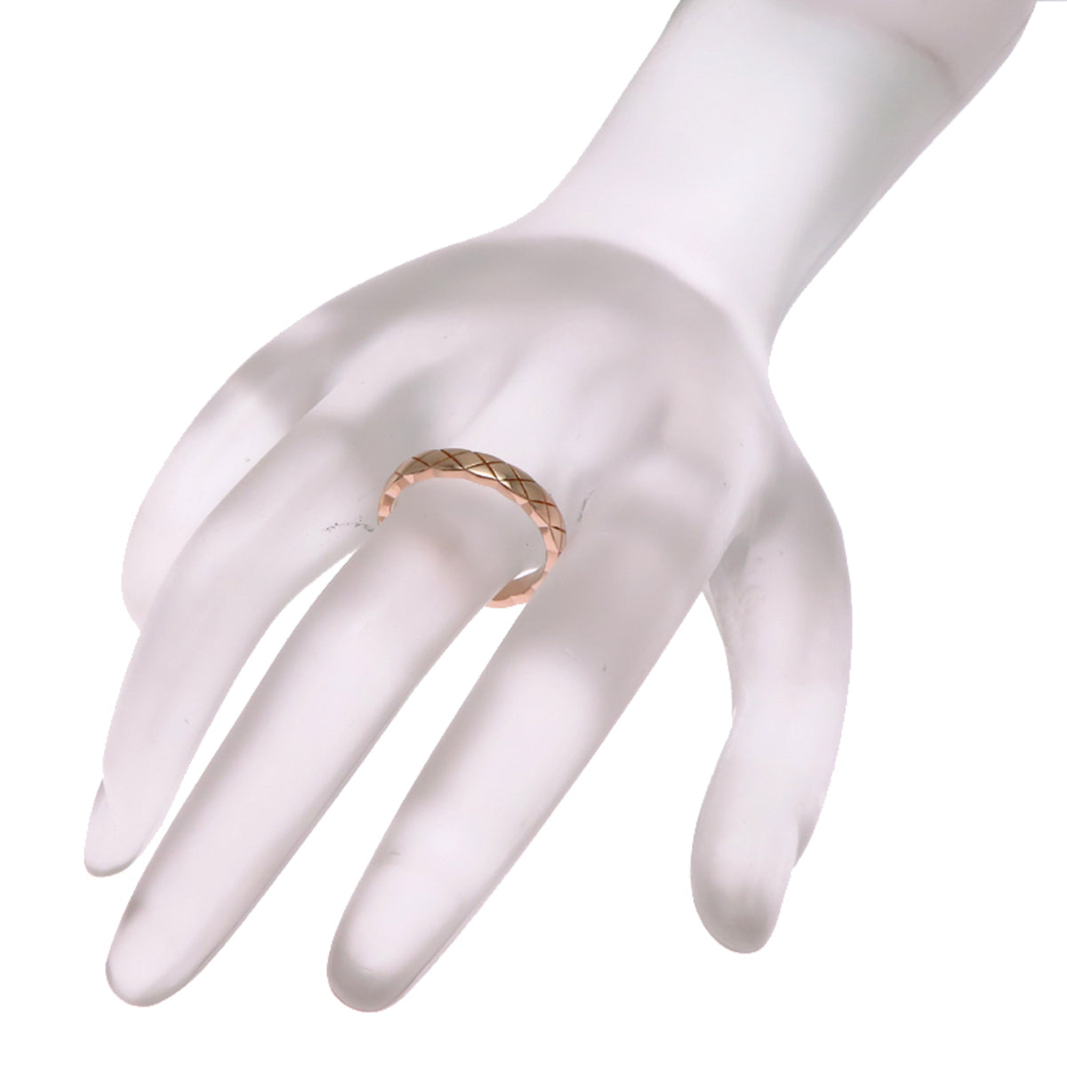 Chanel Pink Gold (18K) Band Ring (Pre-Owned)
