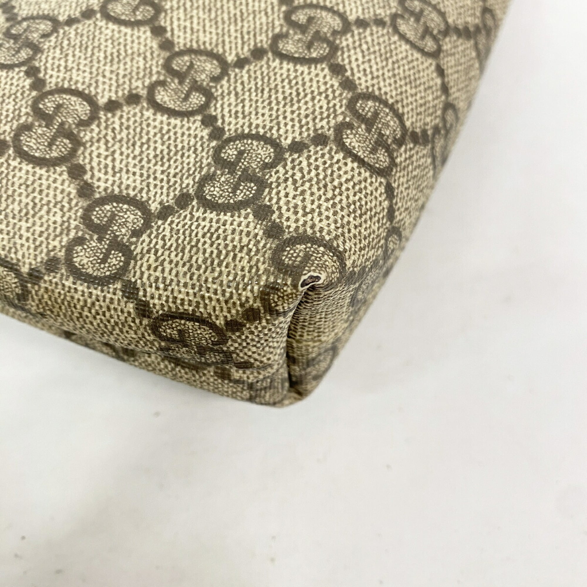 Gucci Brown Pvc Shoulder Bag (Pre-Owned)