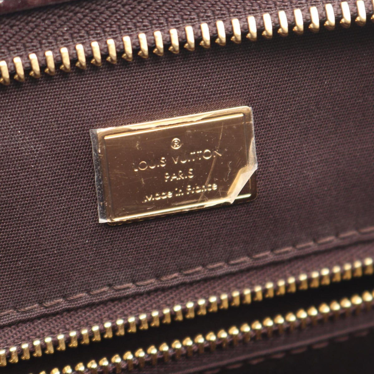 Louis Vuitton Bordeaux Leather Handbag (Pre-Owned)