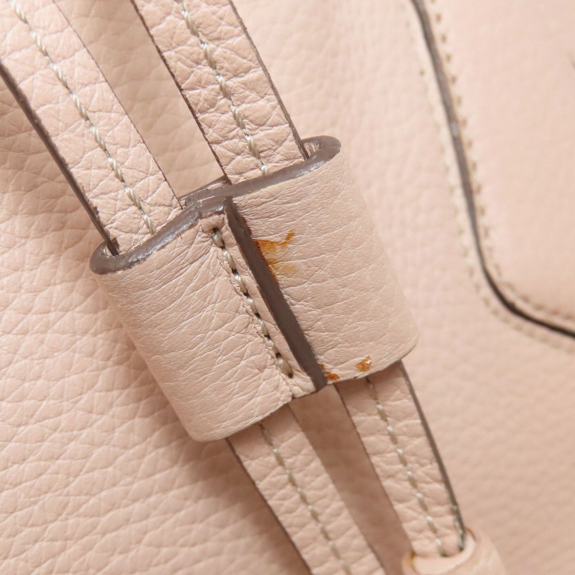 Tod's Pink Leather Tote Bag (Pre-Owned)