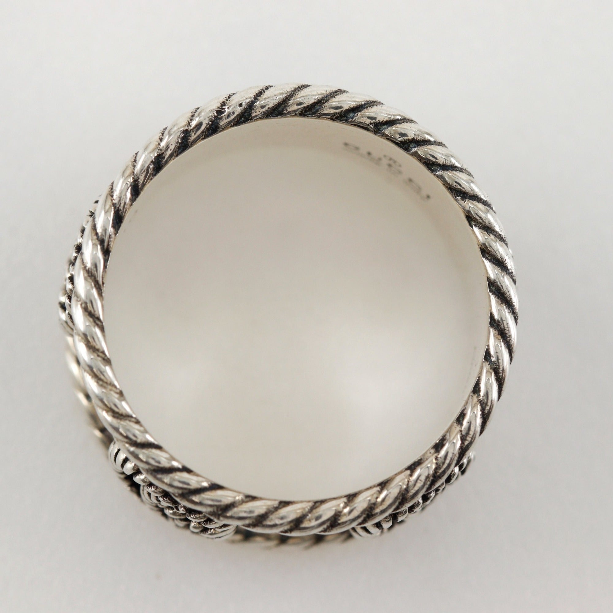 Gucci Silver 925 Band Ring (Pre-Owned)