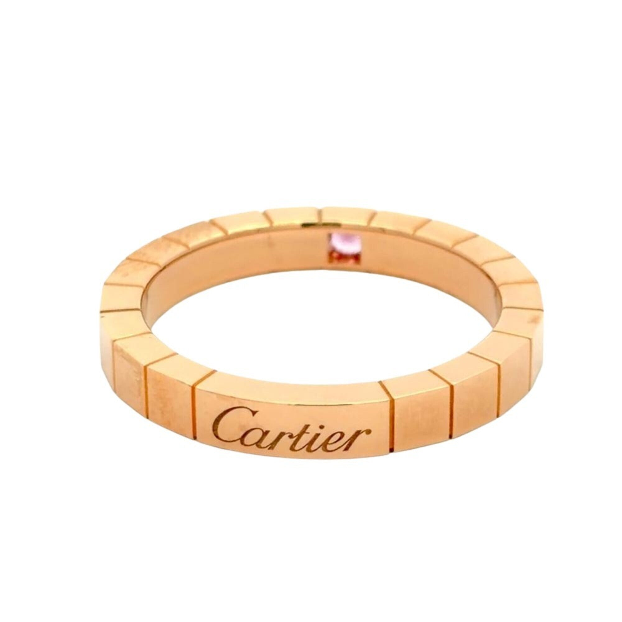 Cartier Lanieres Pink Gold (18K) Band Ring (Pre-Owned)
