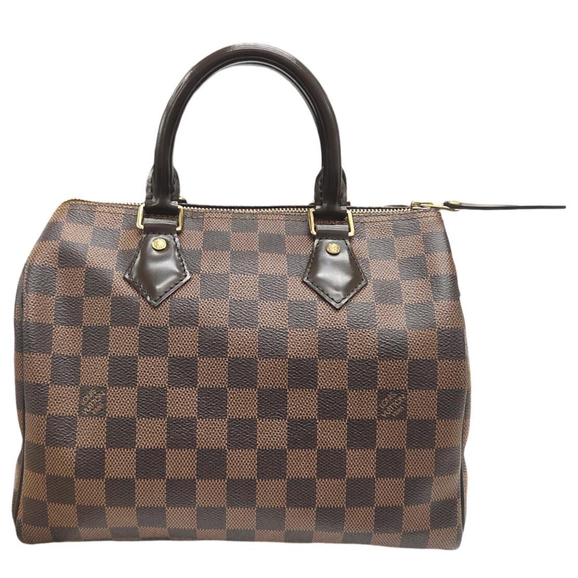 Louis Vuitton Brown Damier Canvas Handbag (Pre-Owned)