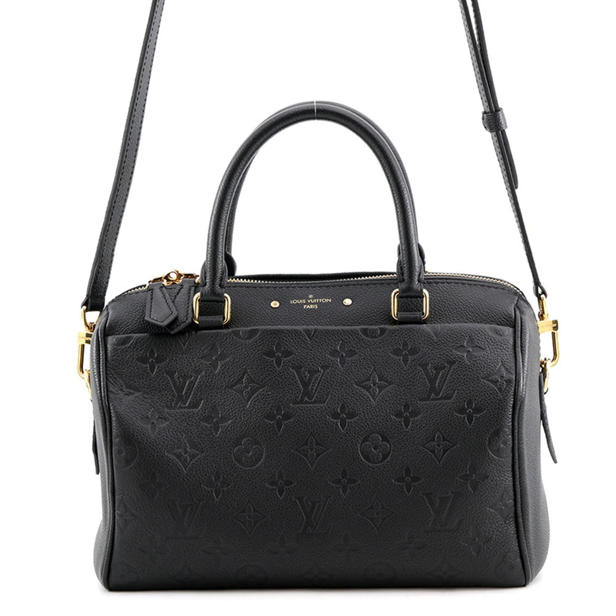 Louis Vuitton Monogram Empreinte Black Noir Monogram Empreinte Handbag (Pre-Owned)