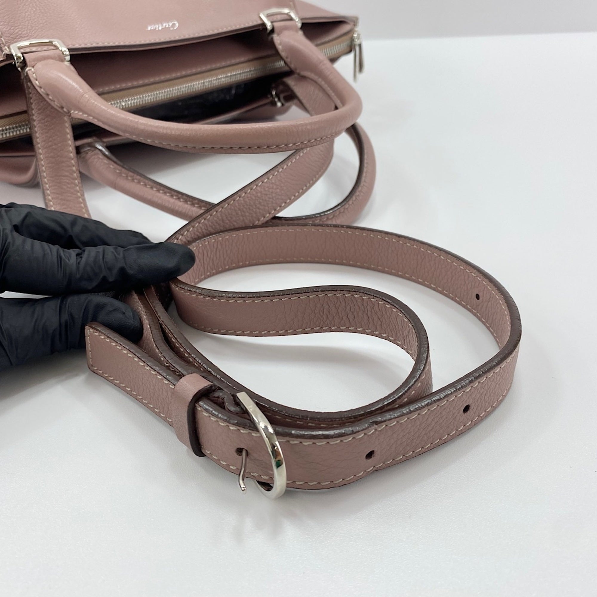 Cartier Pink Handbag (Pre-Owned)