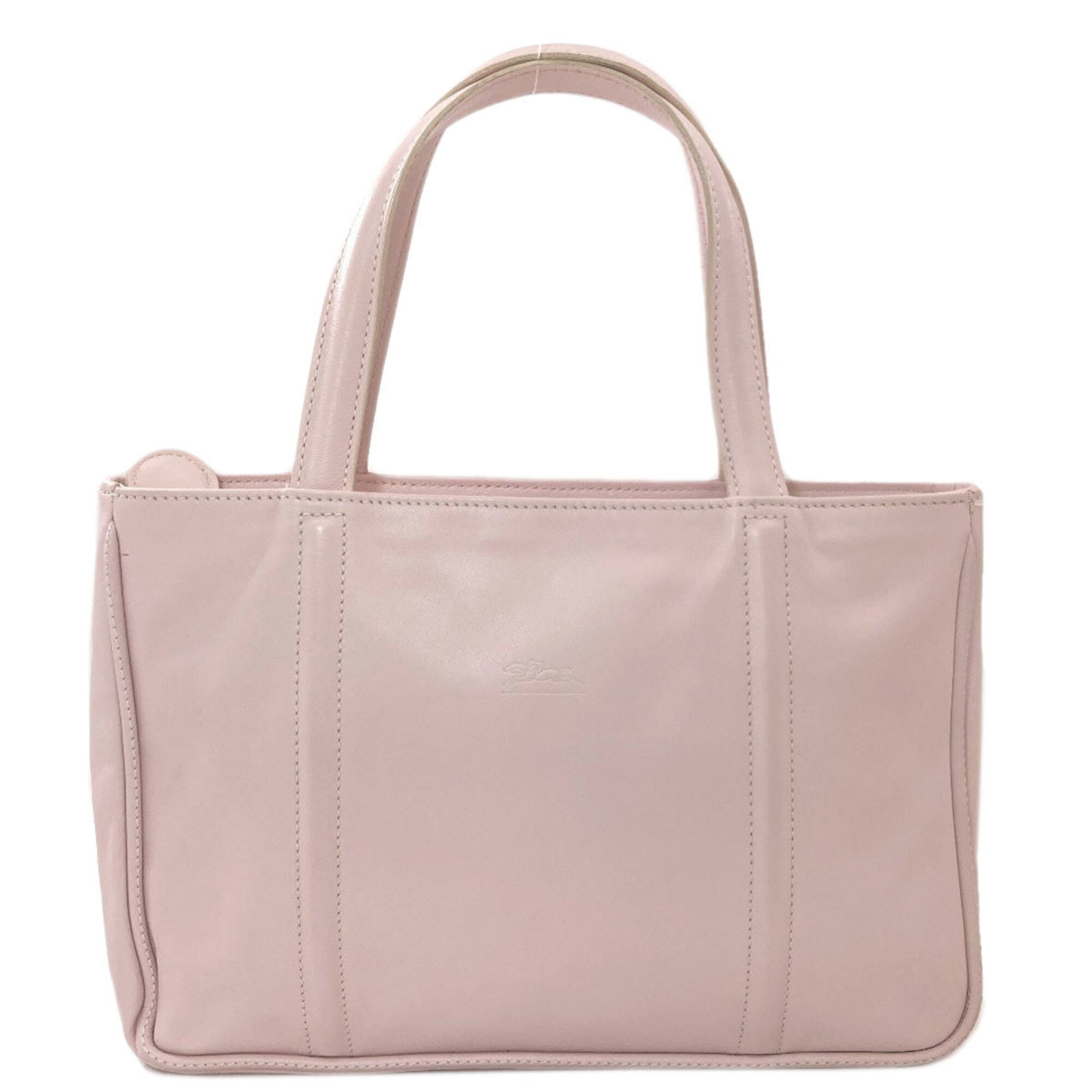 Longchamp Pink Leather Handbag (Pre-Owned)