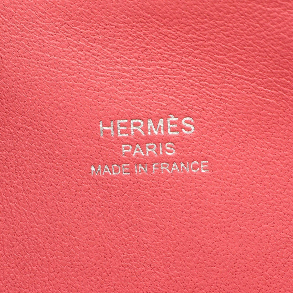 Hermes Pink Rose Azalee Leather Handbag (Pre-Owned)