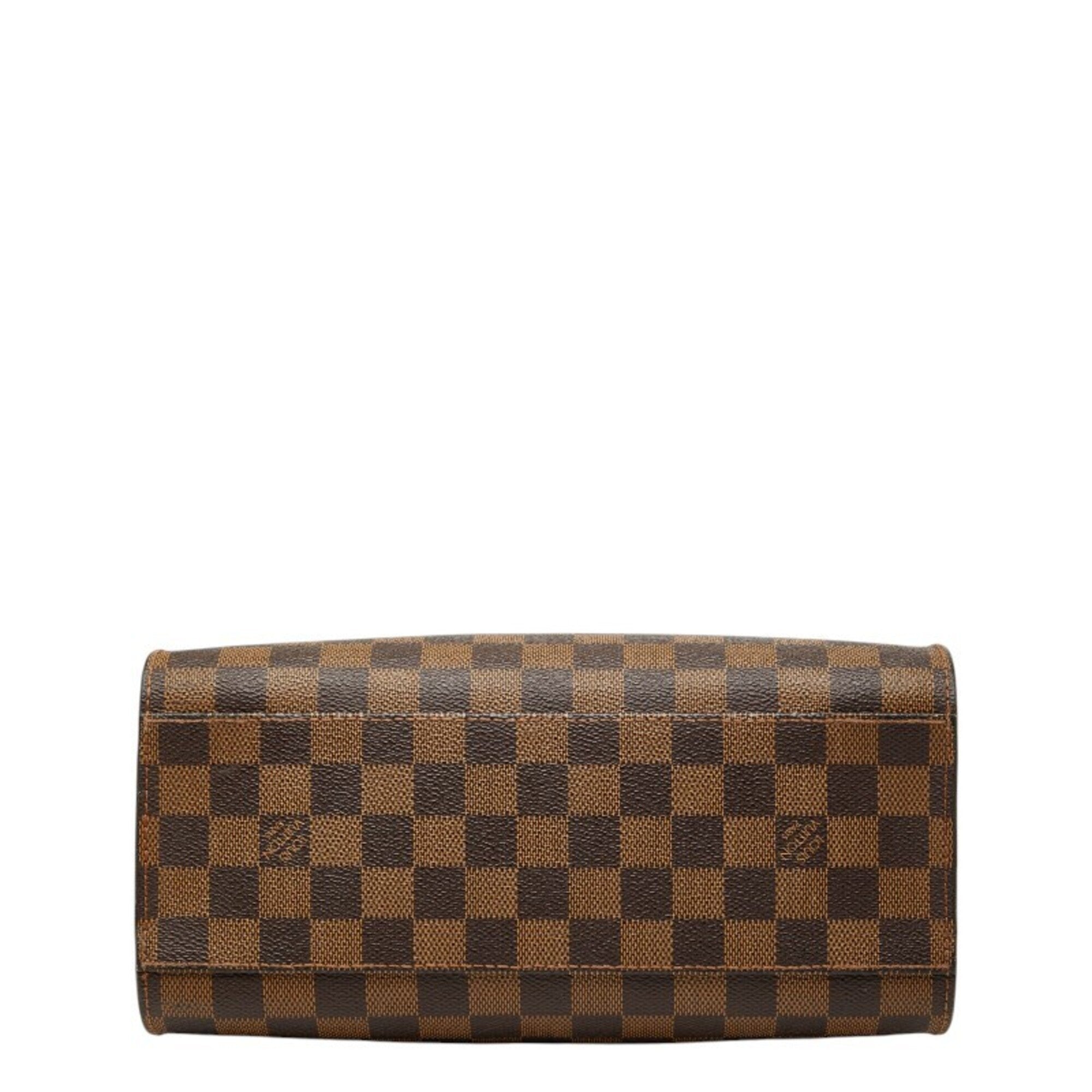 Louis Vuitton Brown Pvc Leather Handbag (Pre-Owned)