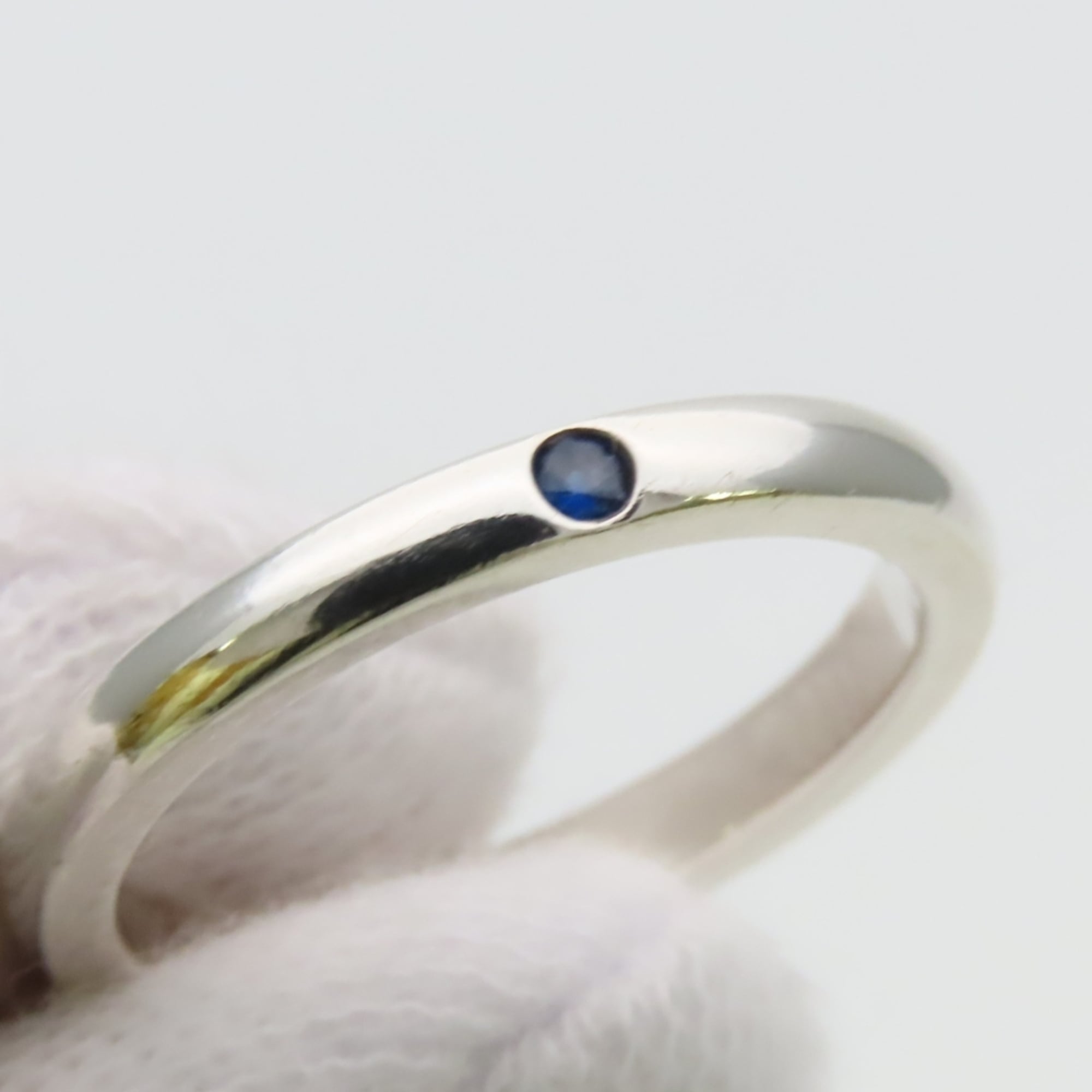 Tiffany Stacking Silver Silver 925 Band Ring (Pre-Owned)
