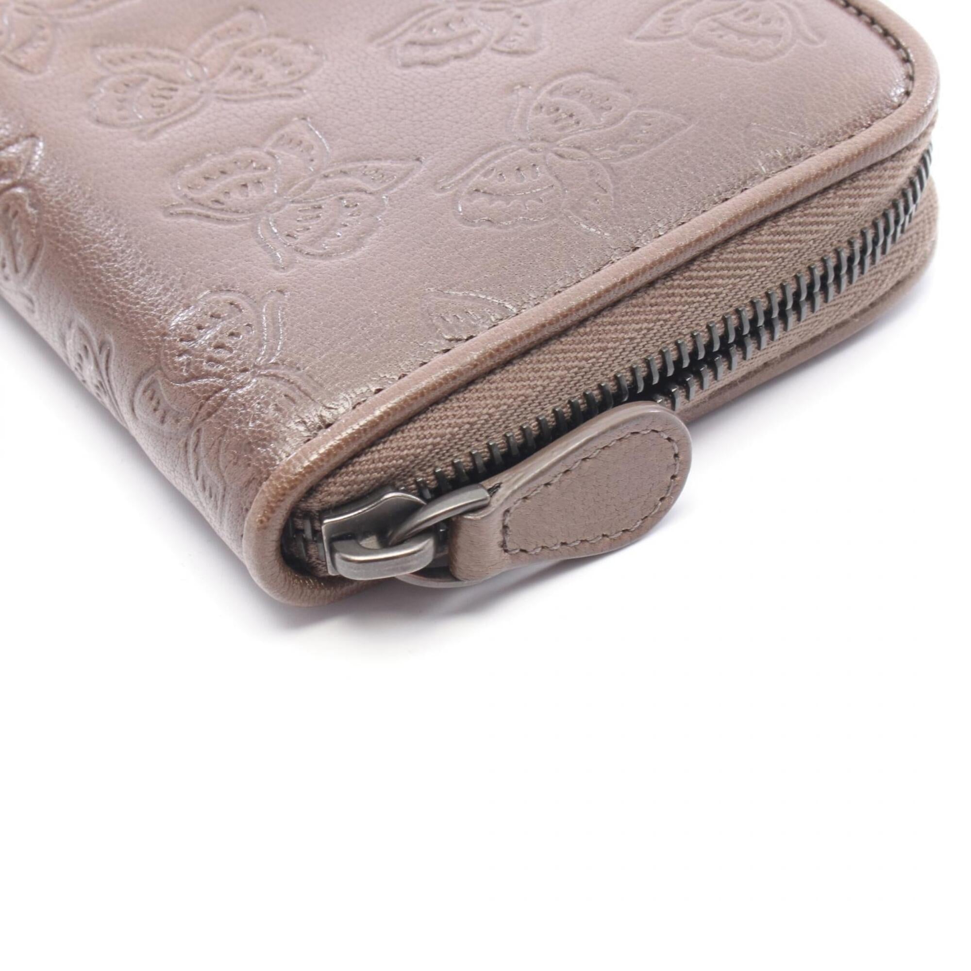 Bottega Veneta Brown Leather Long Wallet (Bi-Fold) (Pre-Owned)