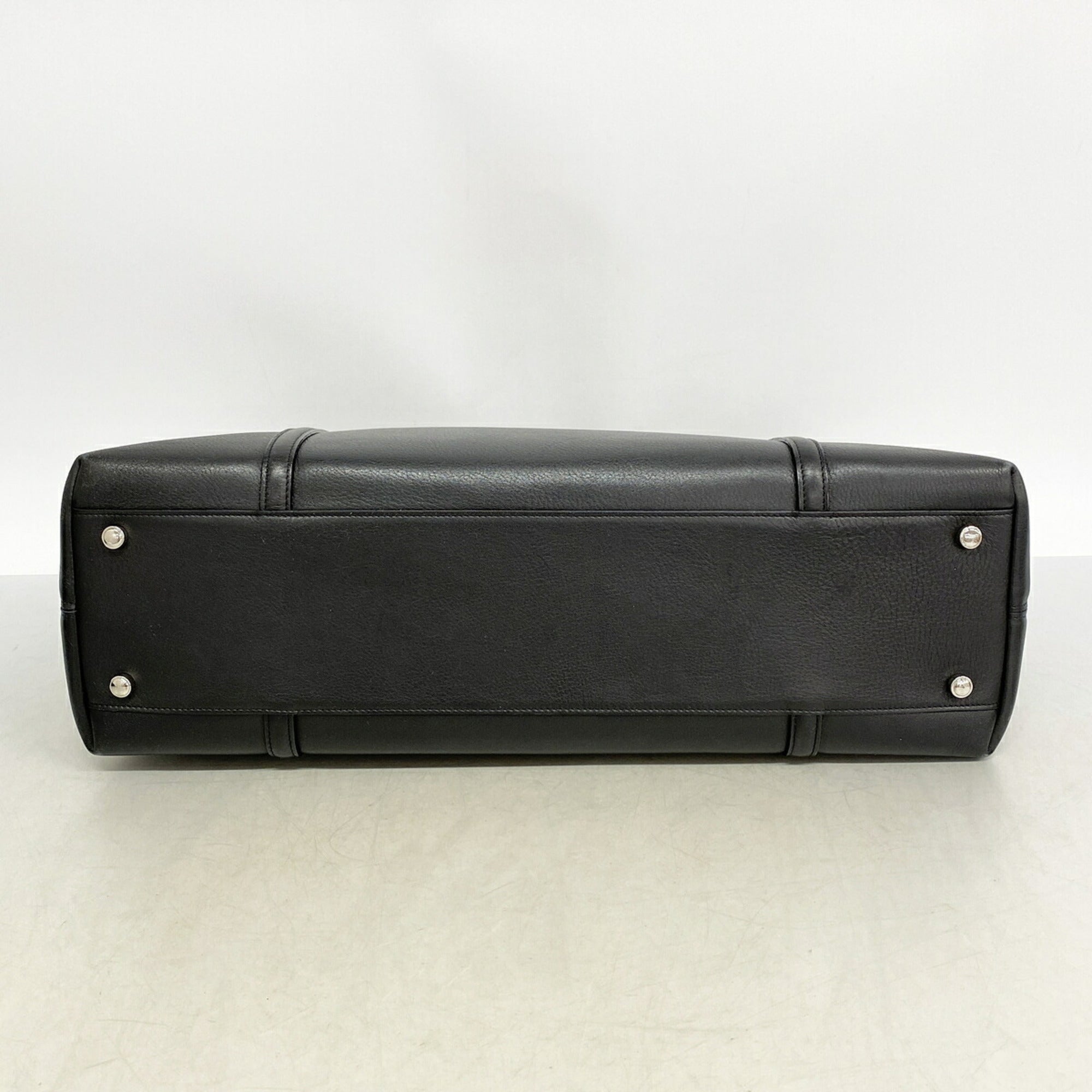 Cartier Black Leather Tote Bag (Pre-Owned)