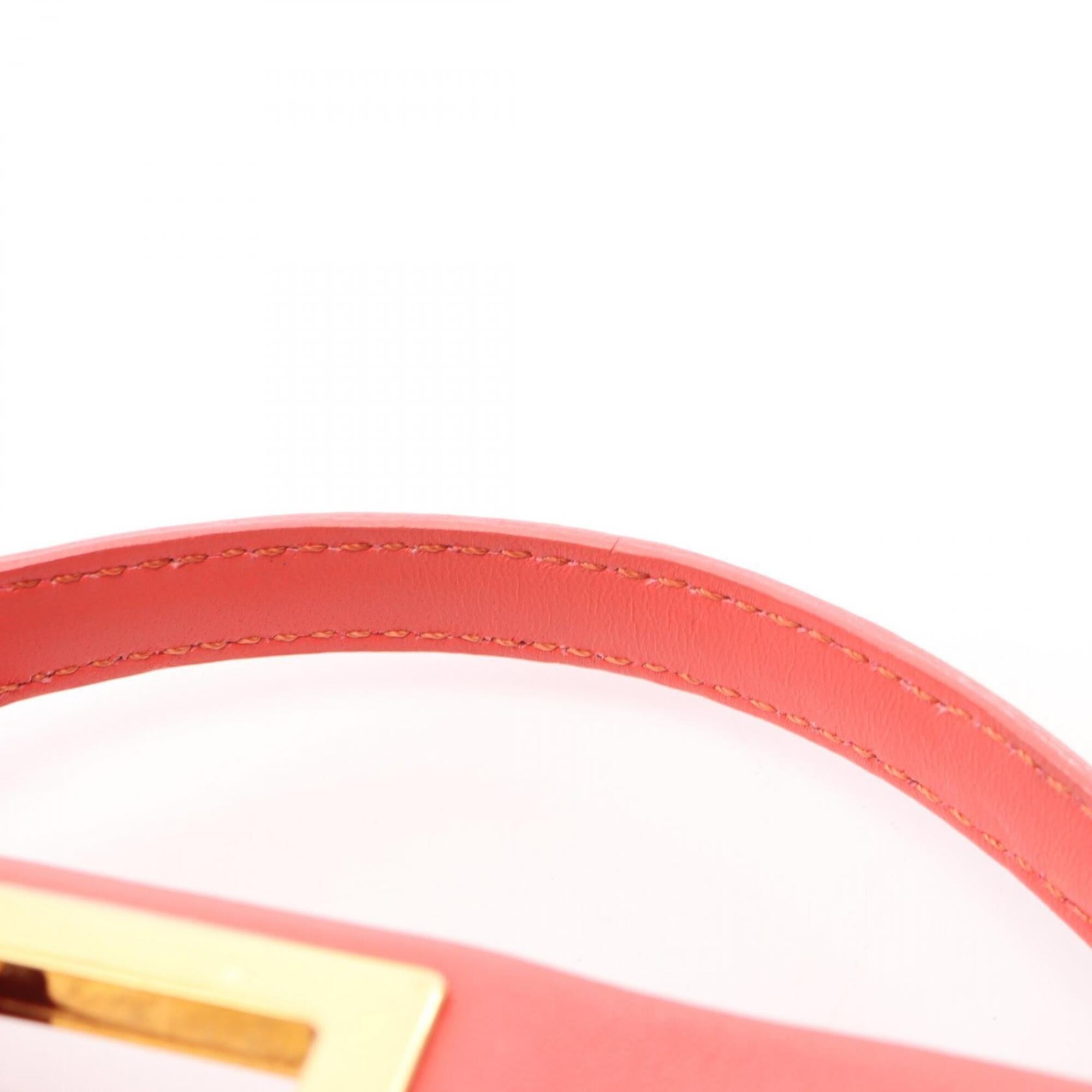 Fendi Pink Leather Handbag (Pre-Owned)