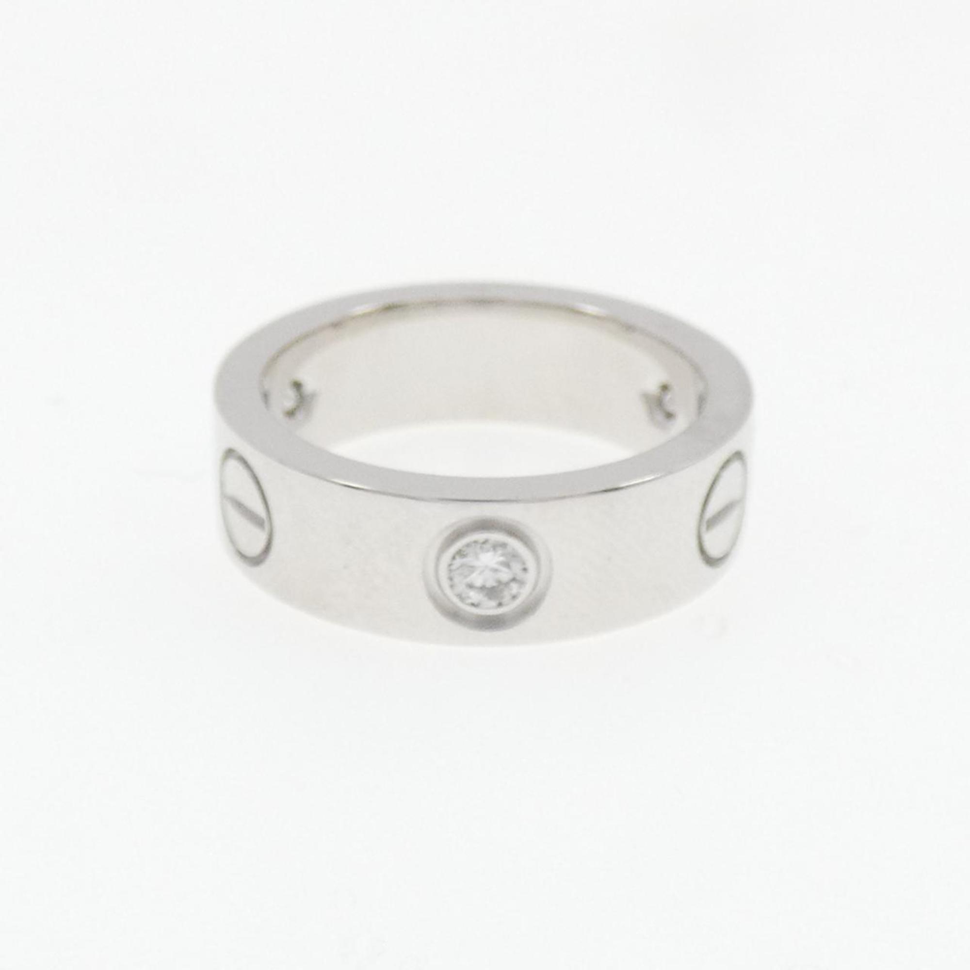 Cartier White Gold White Gold (18K) Band Ring (Pre-Owned)