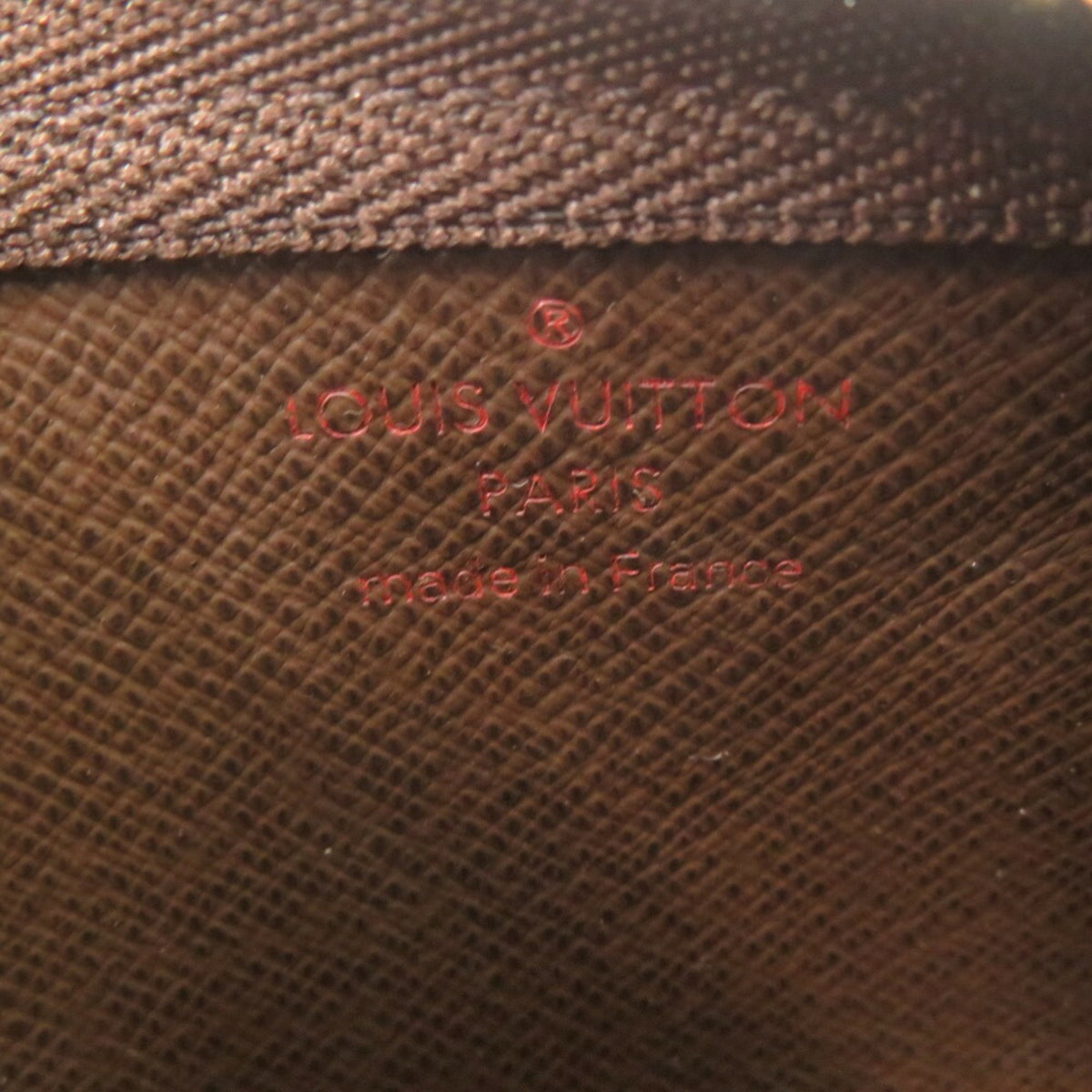 Louis Vuitton Damier Brown Damier Canvas Coin Purse/Coin Case (Pre-Owned)