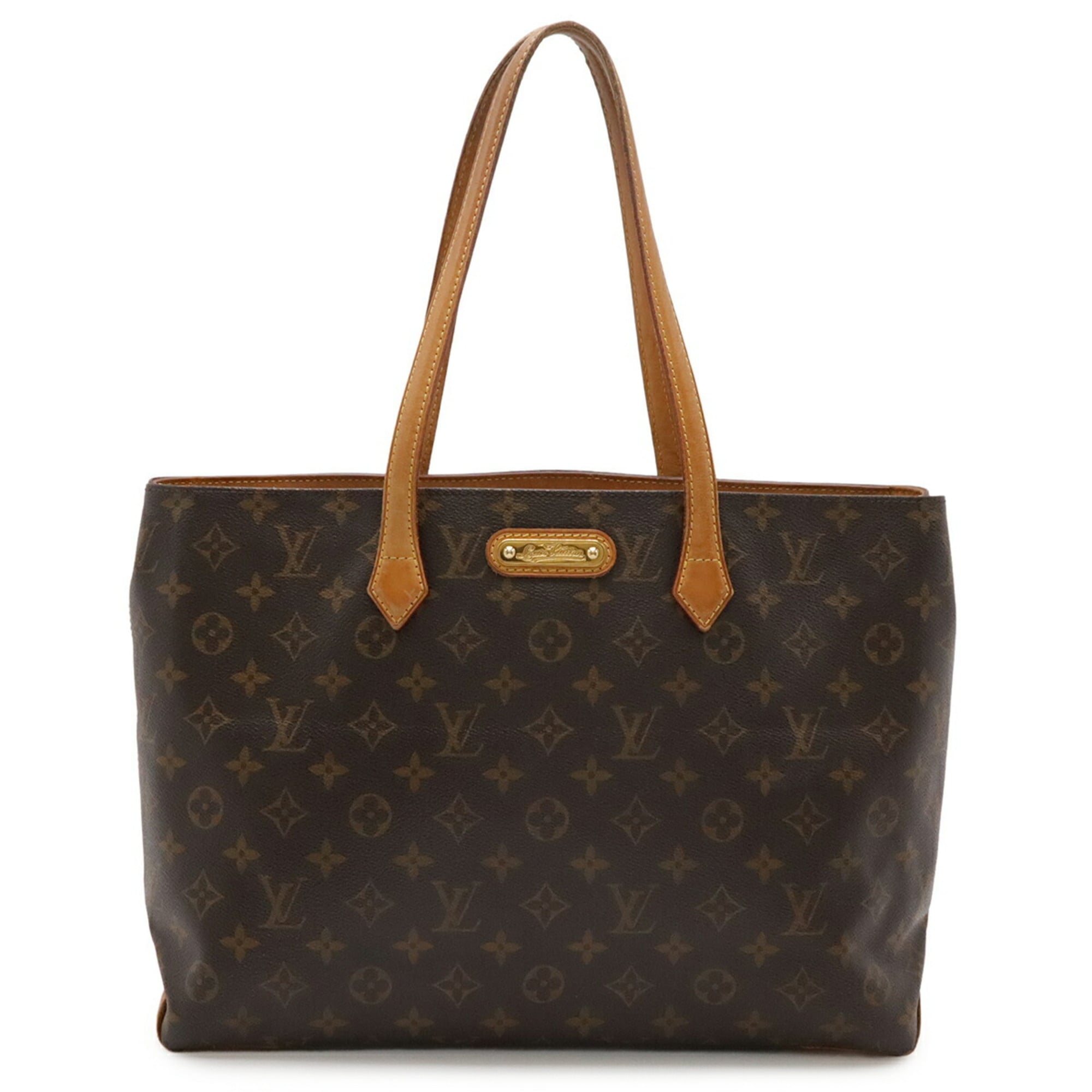 Louis Vuitton Brown Monogram Canvas Pvc Coated Canvas Shoulder Bag Tote Bag (Pre-Owned)