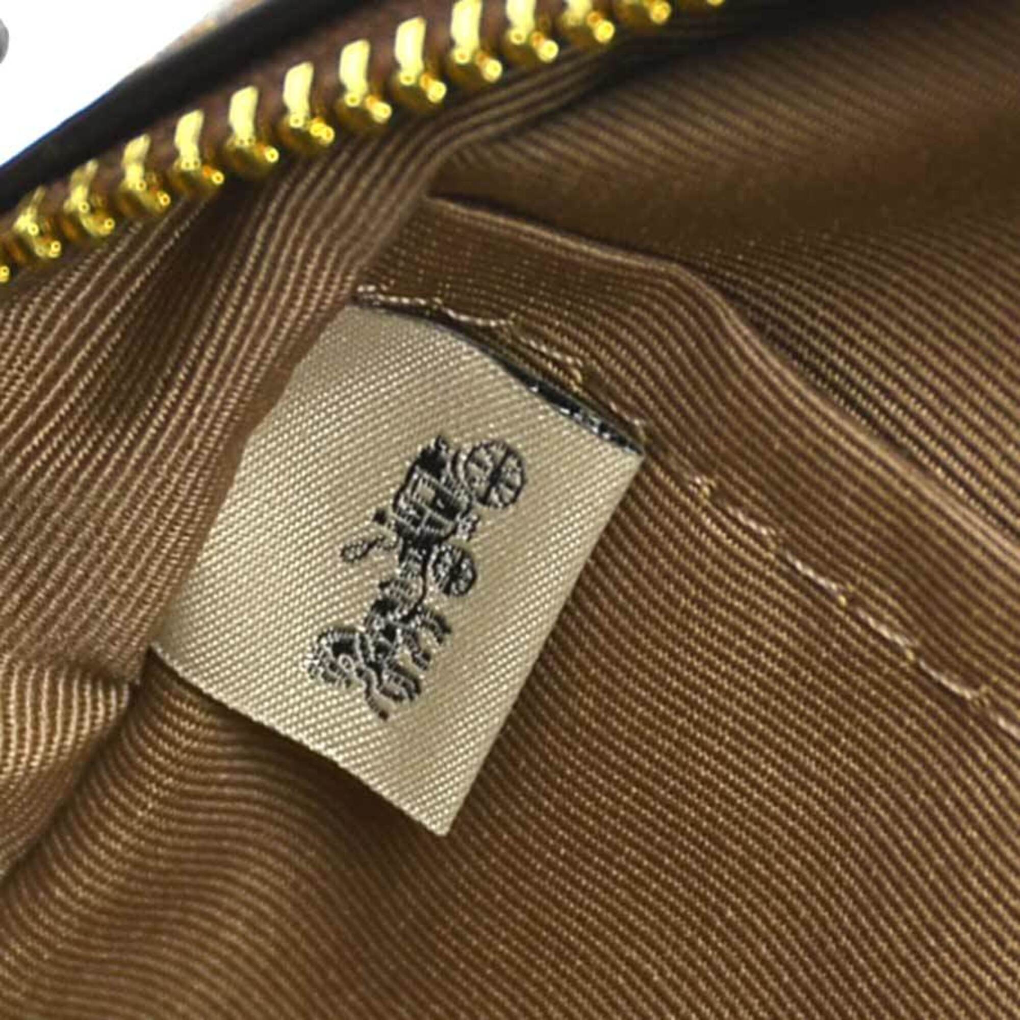 Coach Brown Leather Shoulder Bag (Pre-Owned)