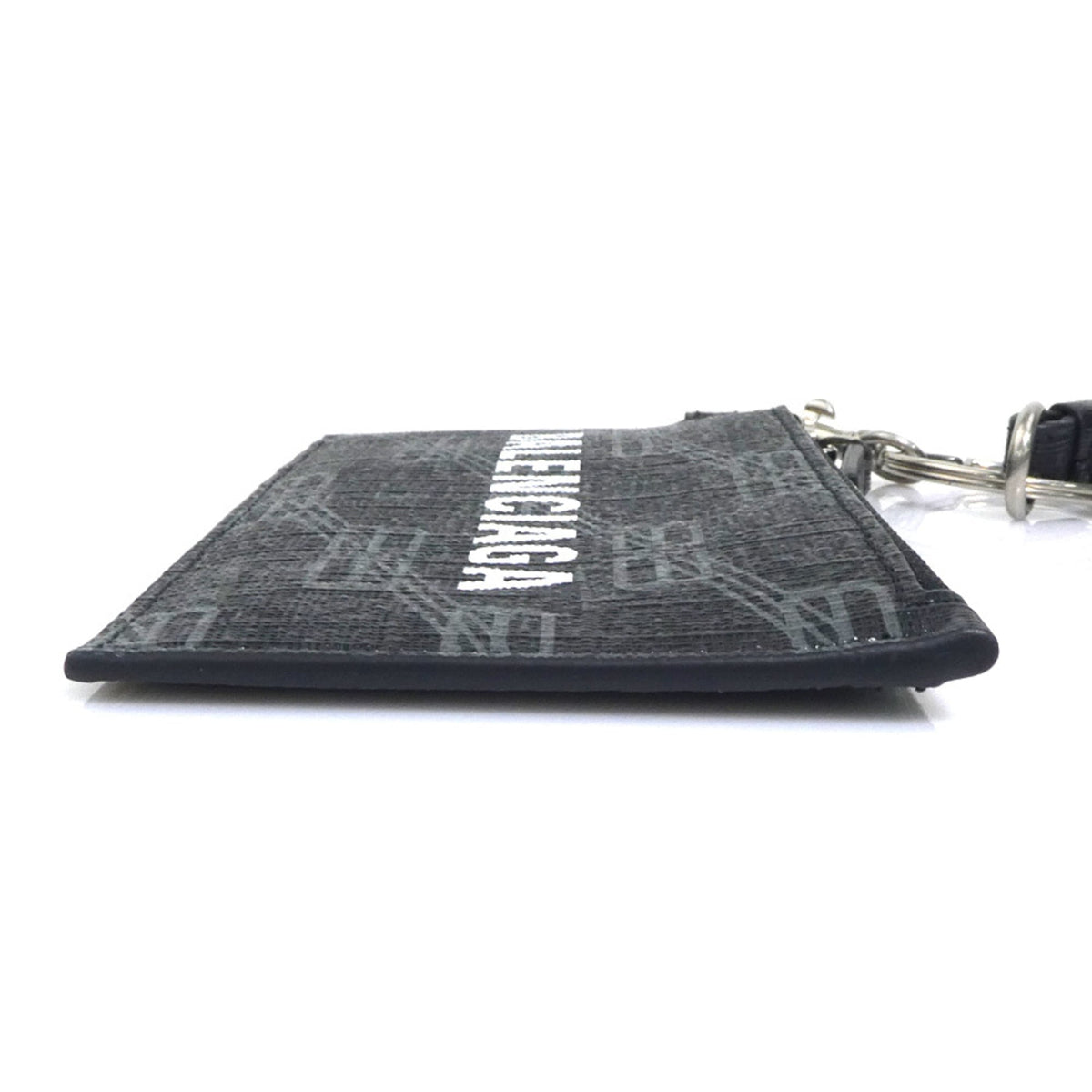 Balenciaga Black Leather Coin Purse/Coin Case (Pre-Owned)