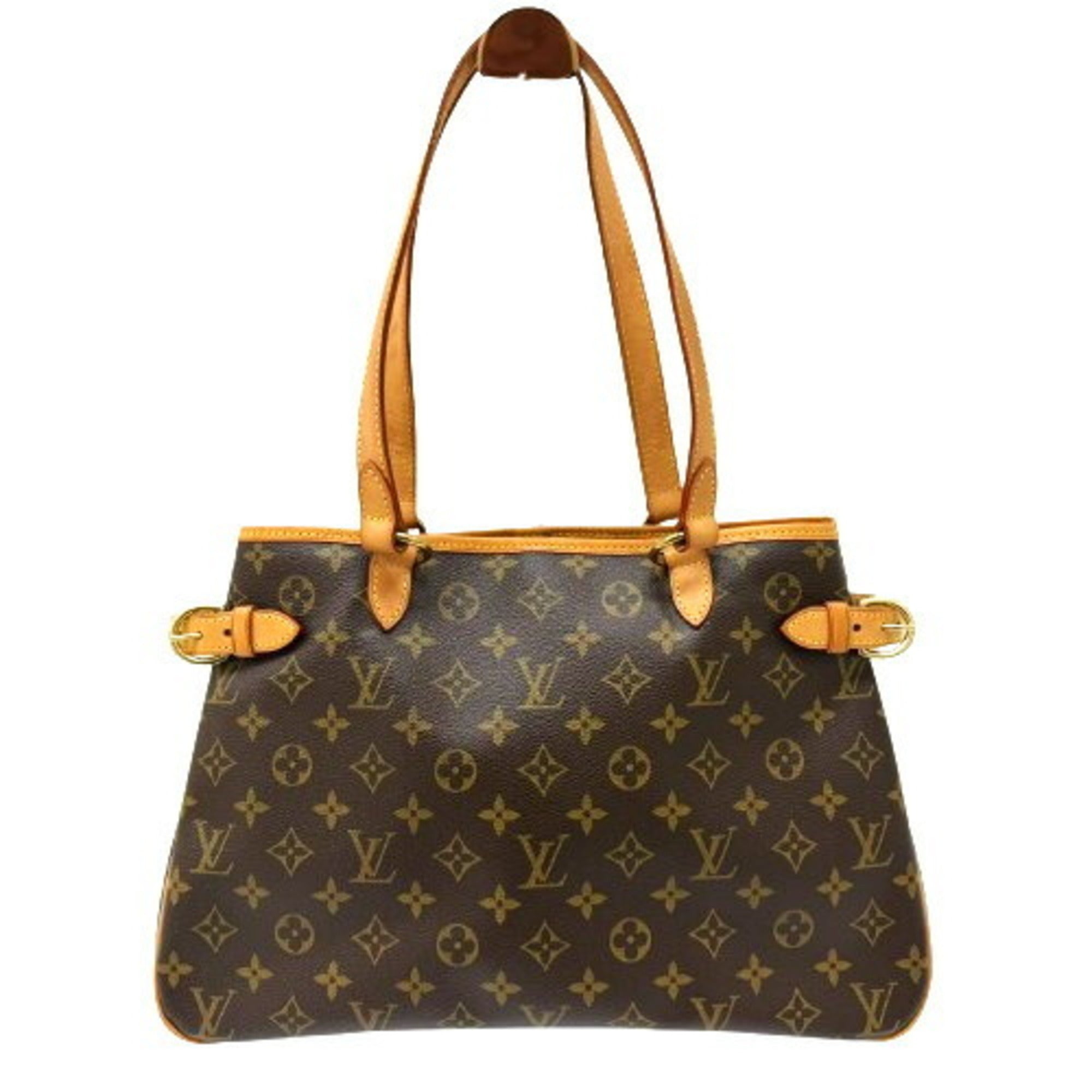 Louis Vuitton Monogram Brown Coated Canvas Shoulder Bag (Pre-Owned)