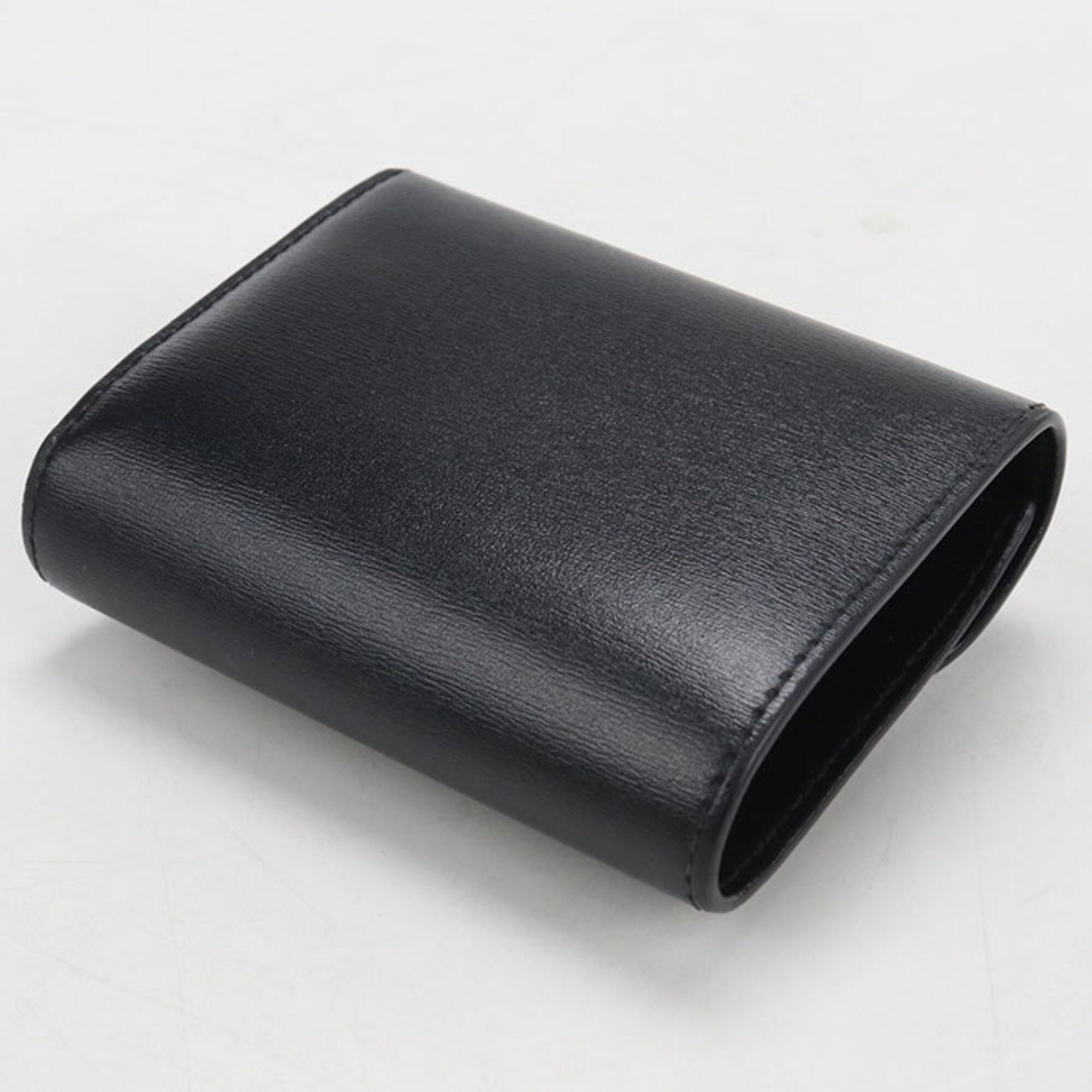 Celine Black Leather Wallet (Tri-Fold) (Pre-Owned)