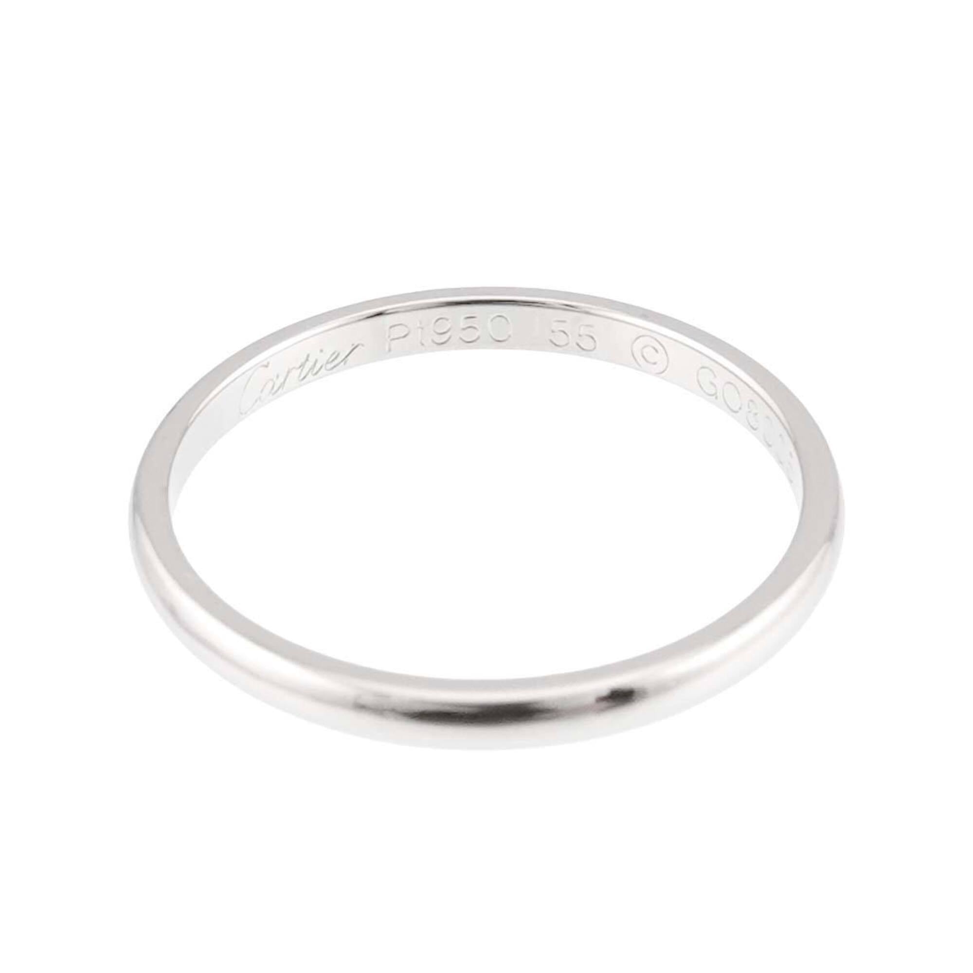 Cartier Platinum 950 Band Ring (Pre-Owned)
