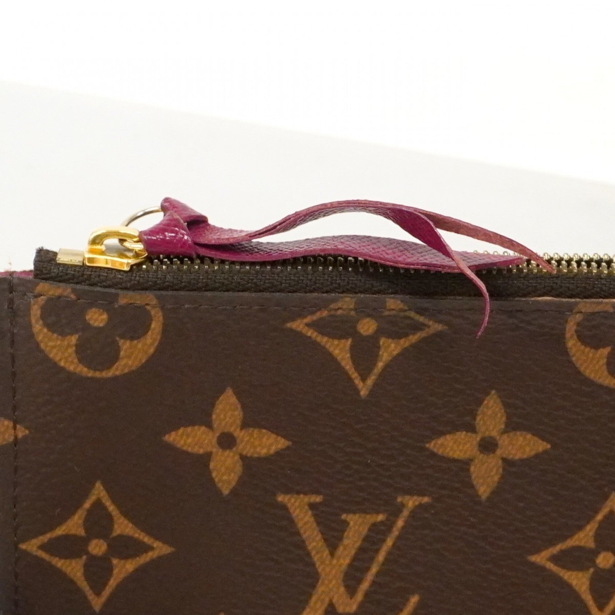 Louis Vuitton Brown Chain/Shoulder Wallet (Pre-Owned)