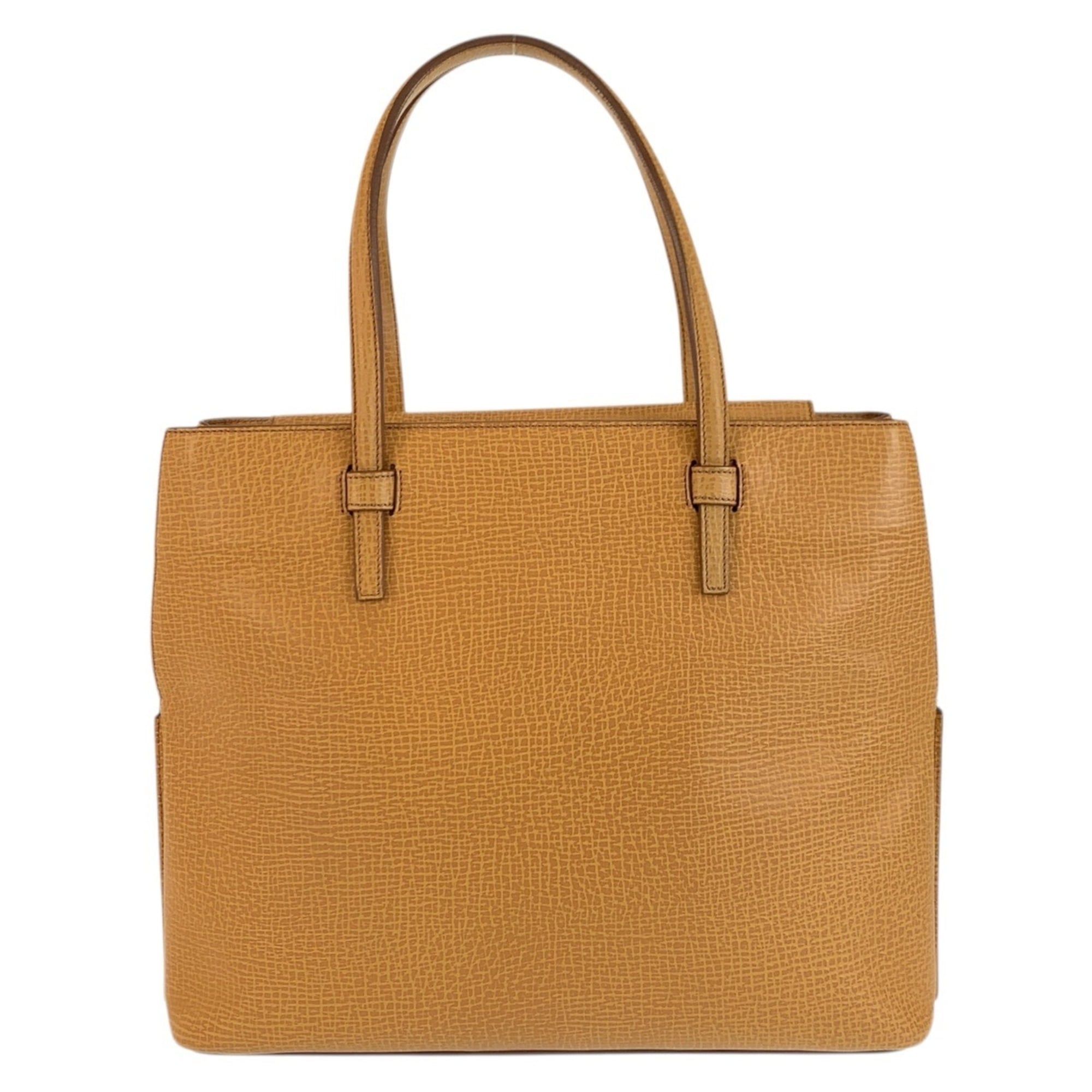 Loewe Beige Leather Handbag Tote Bag (Pre-Owned)