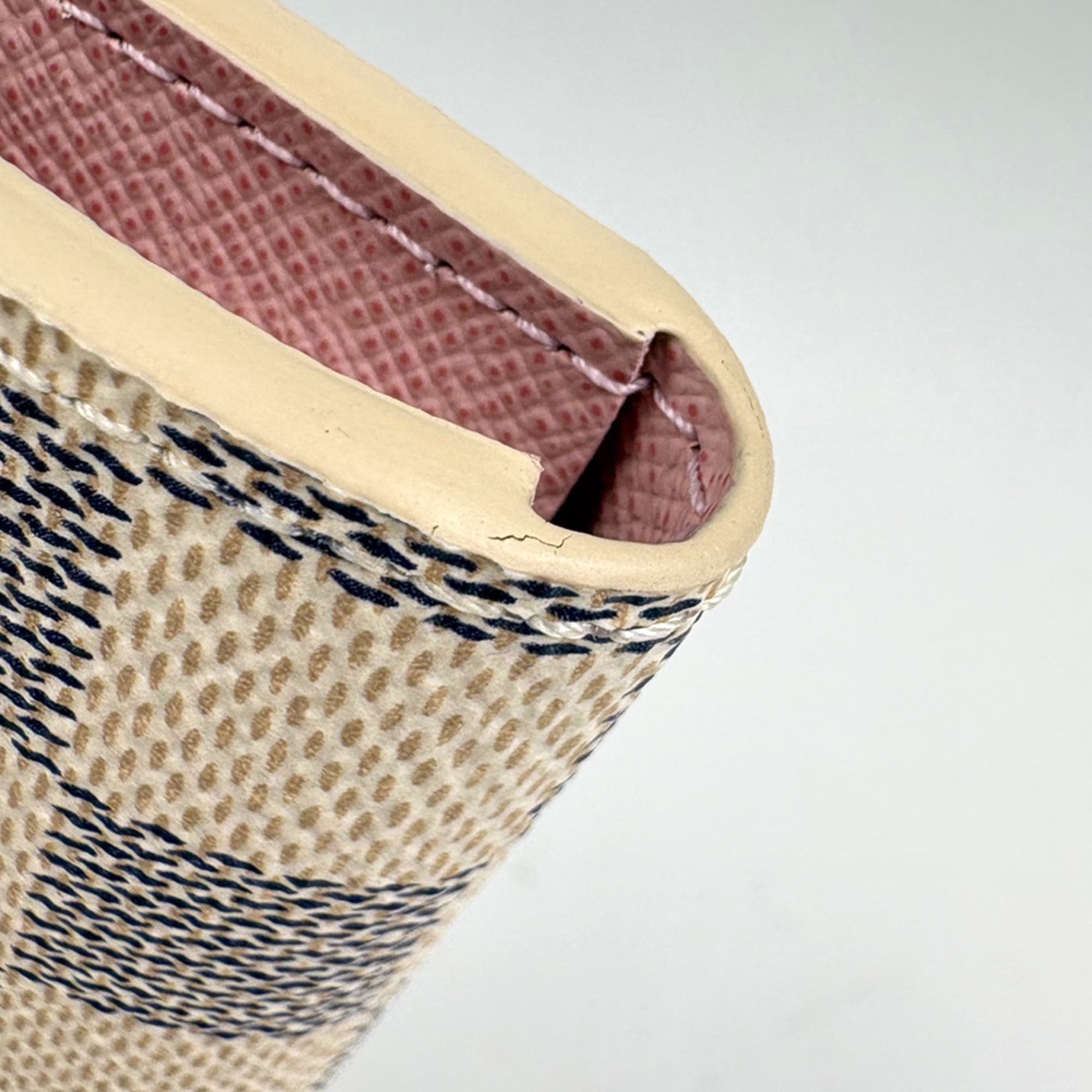 Louis Vuitton Damier Azur Rose Ballerine White Damier Azur (Pre-Owned)