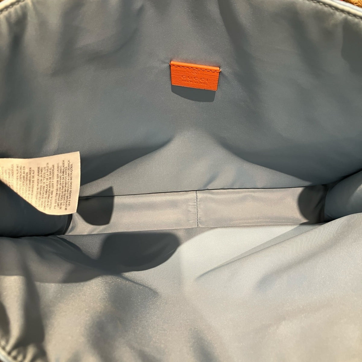Gucci Blue Nylon Tote Bag (Pre-Owned)