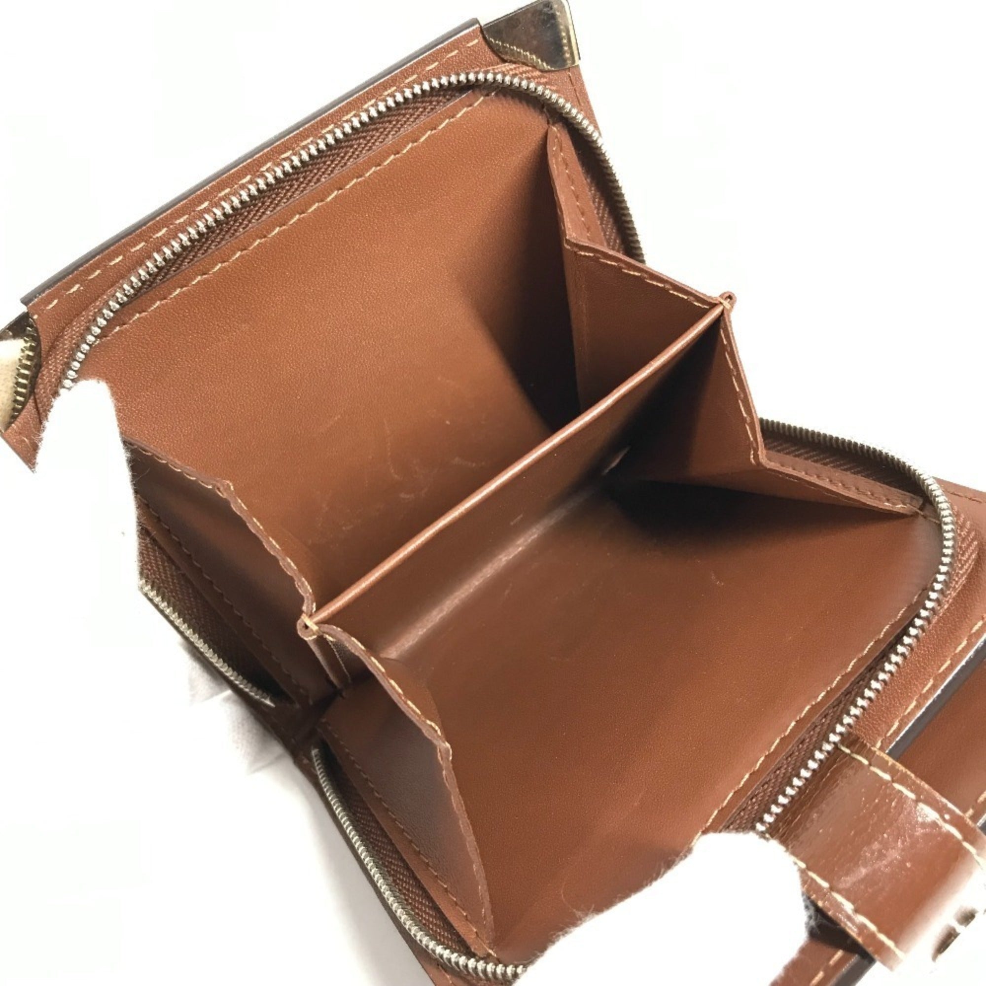 Louis Vuitton Suhali Brown Suhali Leather Wallet (Bi-Fold) (Pre-Owned)