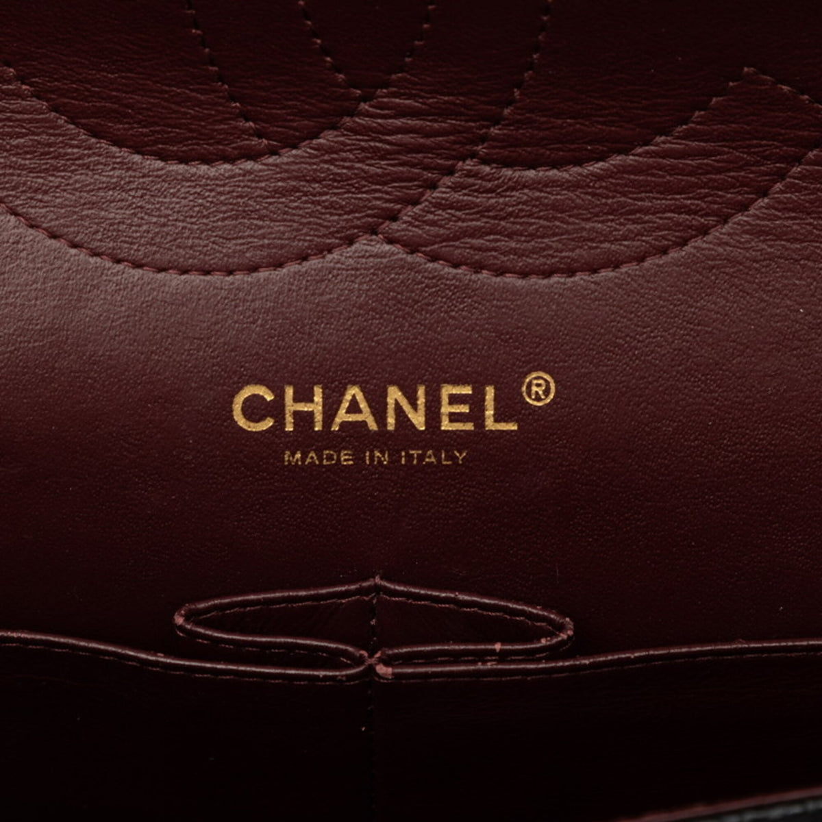 Chanel Black Grained Calfskin Shoulder Bag (Pre-Owned)