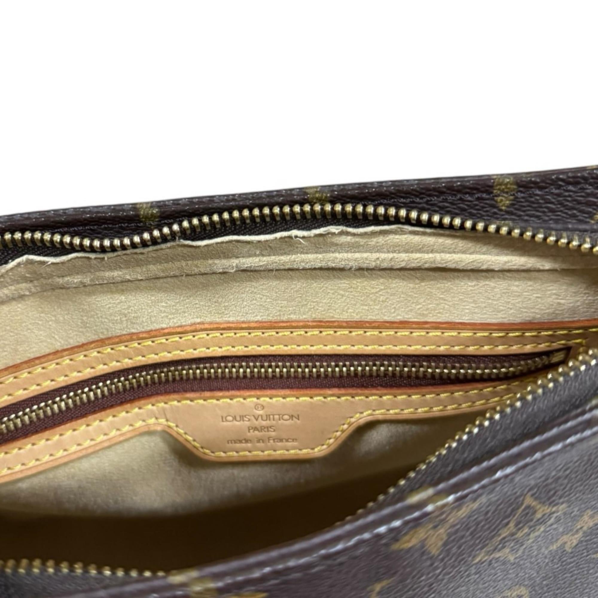 Louis Vuitton Monogram Brown Galle Monogram Or Monogram Shoulder Bag (Pre-Owned)