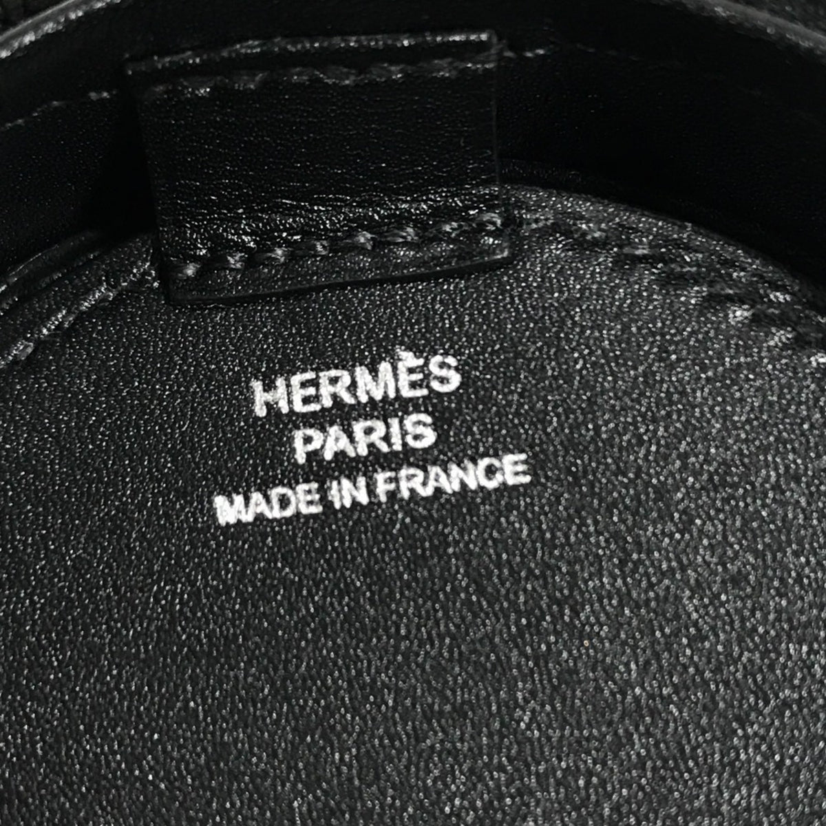 Hermes Black Swift Leather Pochette Shoulder Bag (Pre-Owned)