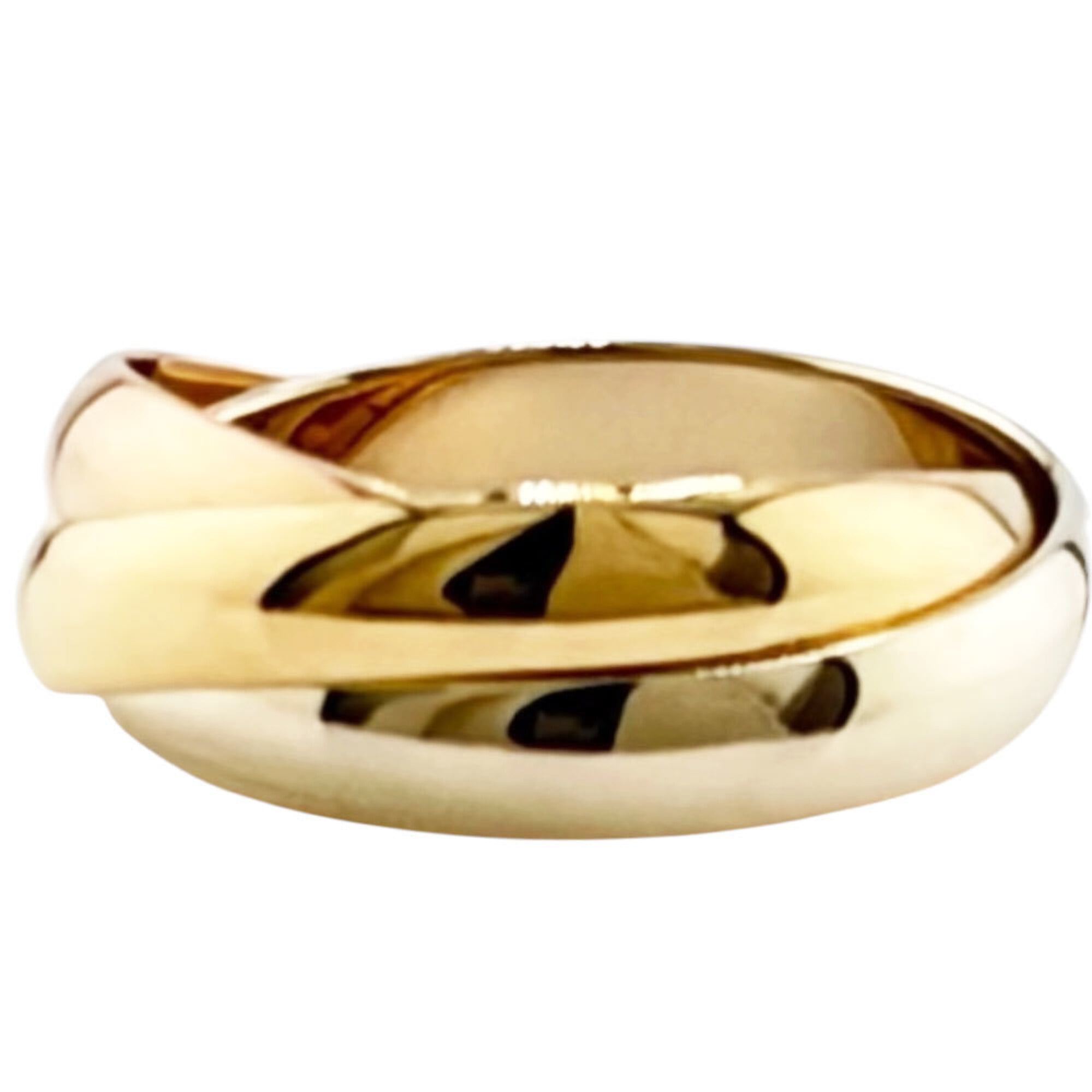Cartier Gold Silver Pink Gold Yellow Gold (18K) Pink Gold (18K) White Gold (18K) Band Ring (Pre-Owned)