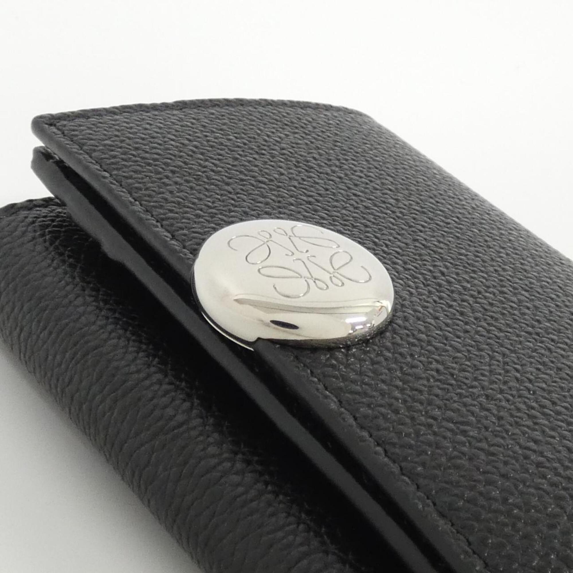 Loewe Black Leather Wallet (Tri-Fold) (Pre-Owned)