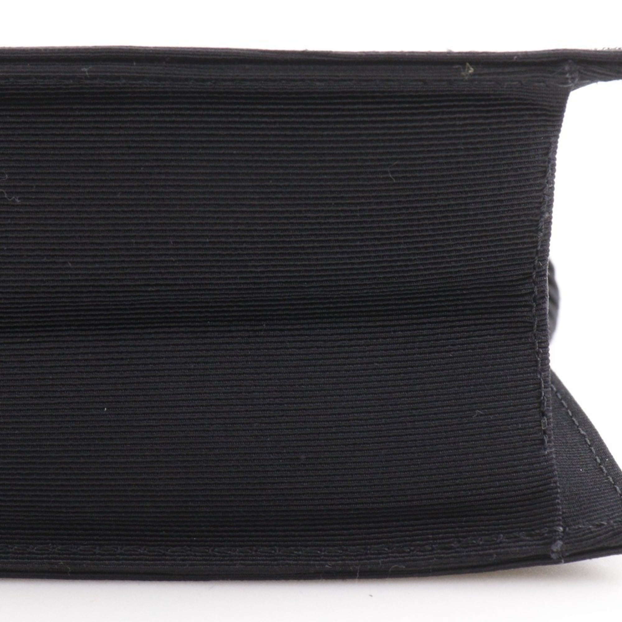 Yves Saint Laurent Black Cotton Shoulder Bag (Pre-Owned)