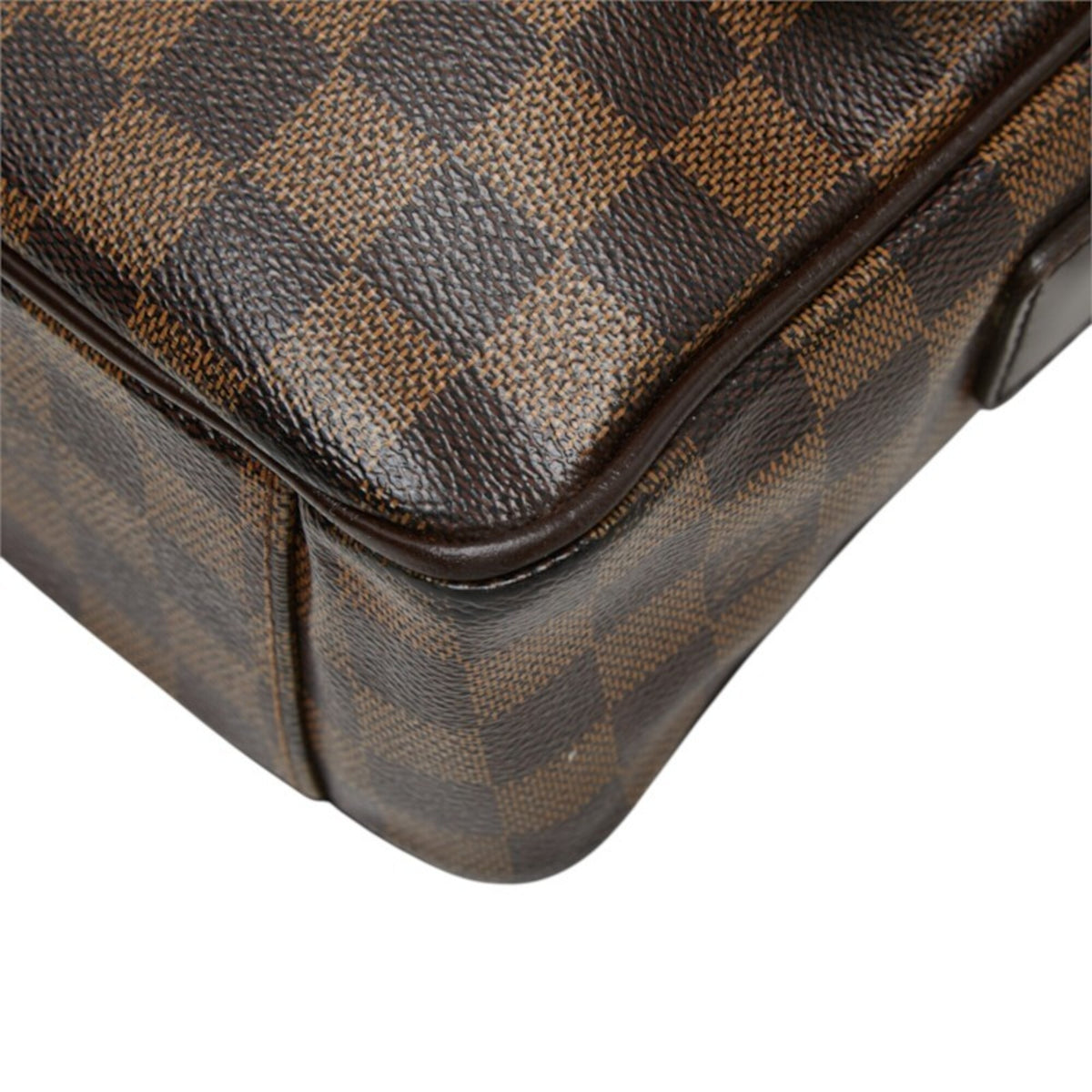Louis Vuitton Brown Pvc Leather Shoulder Bag (Pre-Owned)