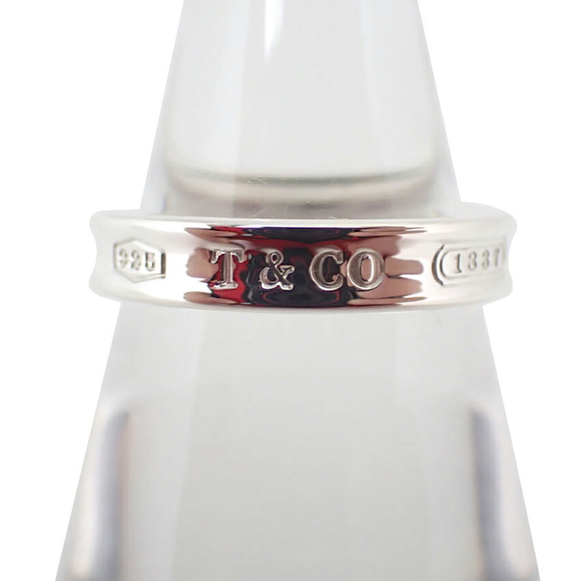 Tiffany Sterling Silver 925 Band Ring (Pre-Owned)