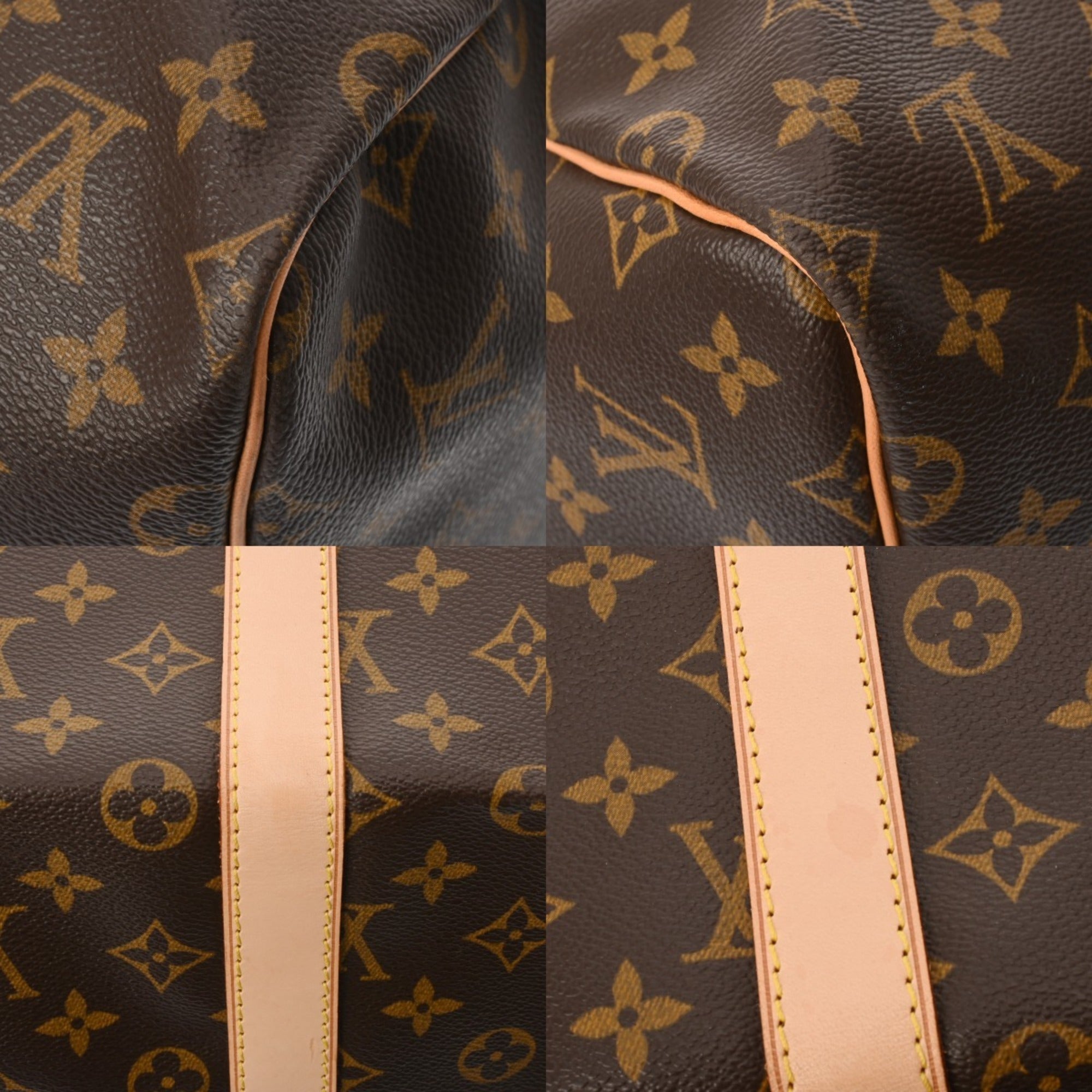 Louis Vuitton Brown Monogram Boston Bag (Pre-Owned)