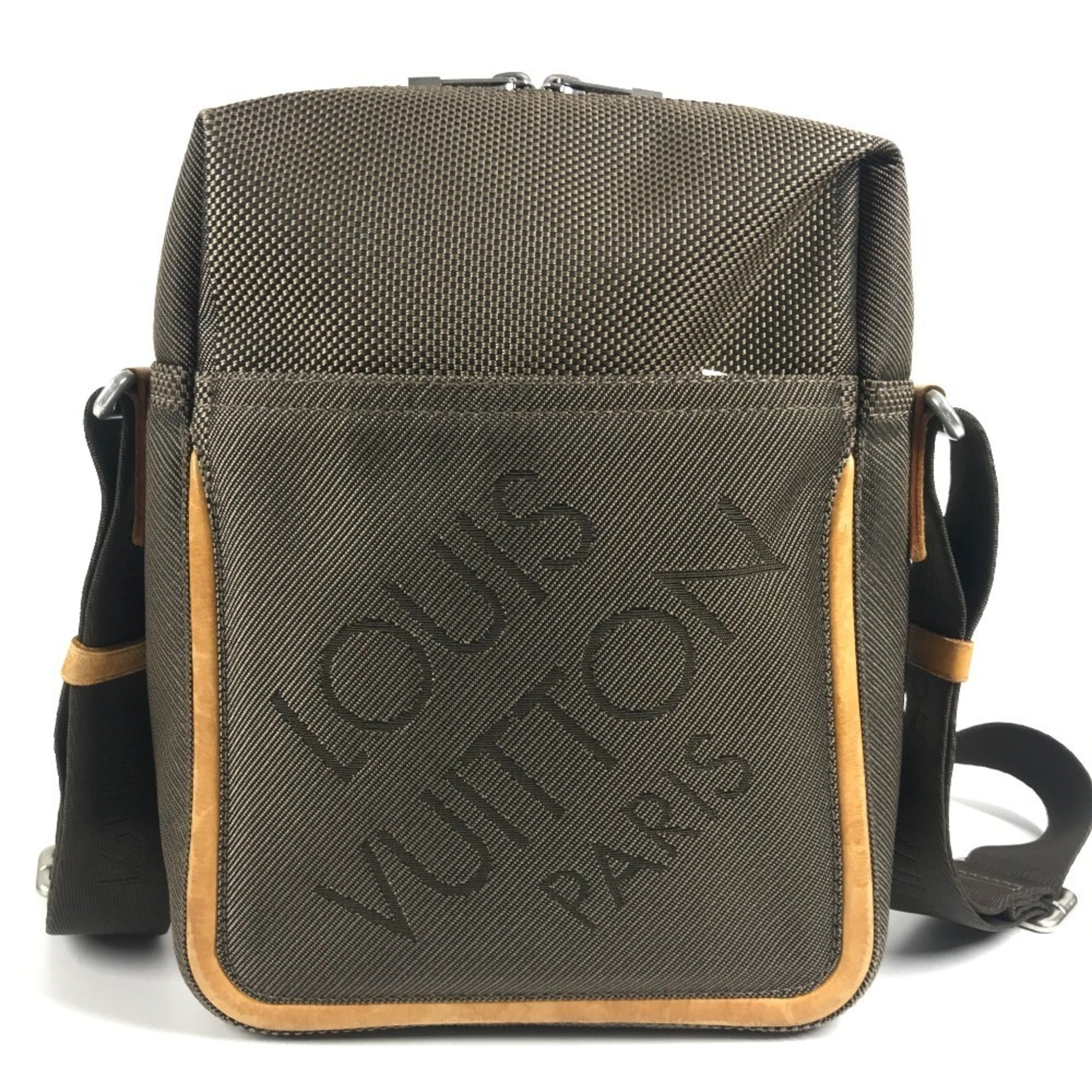 Louis Vuitton Earth Khaki Damier Geant Pochette Shoulder Bag Sling Bag (Pre-Owned)