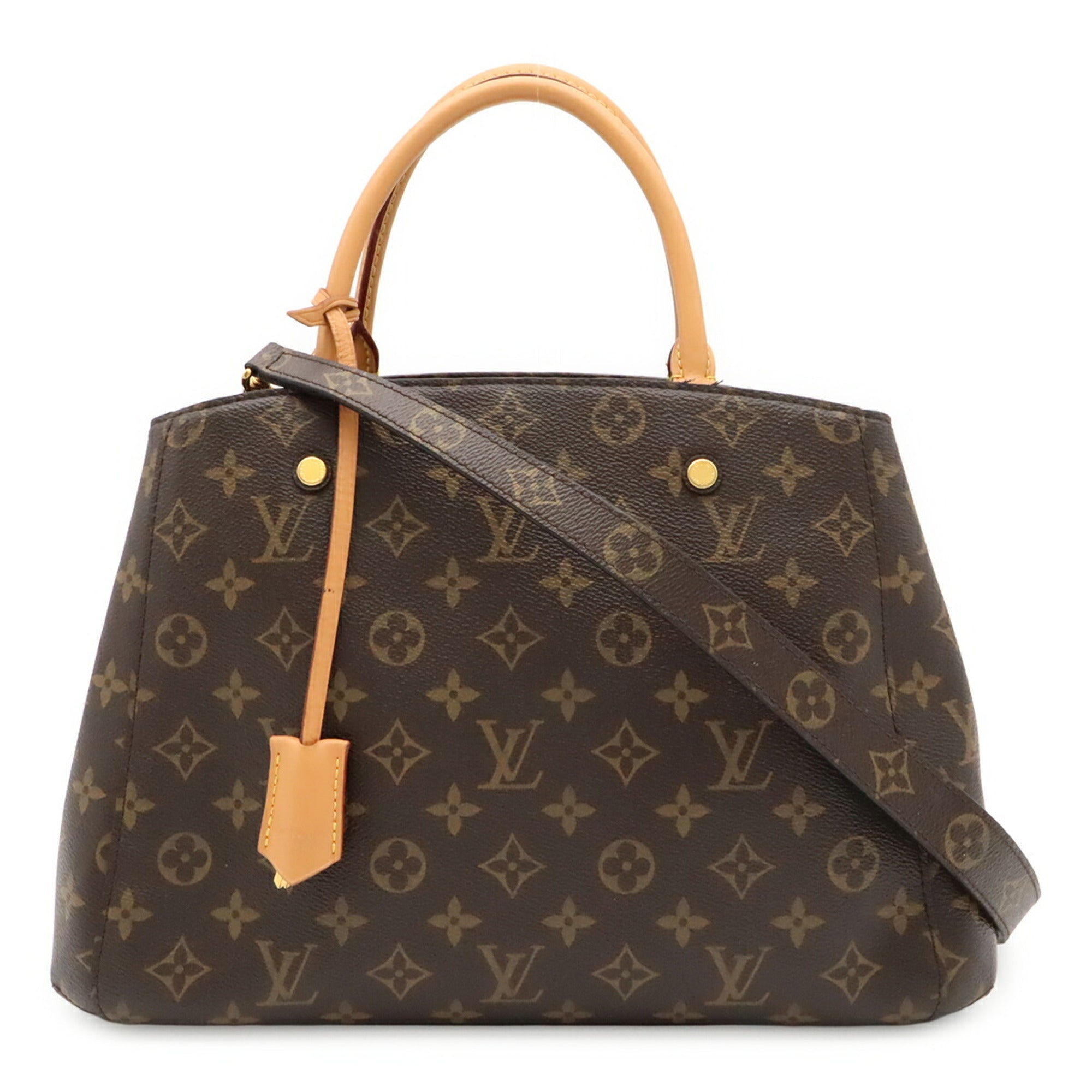 Louis Vuitton Monogram Brown Monogram Handbag Shoulder Bag (Pre-Owned)