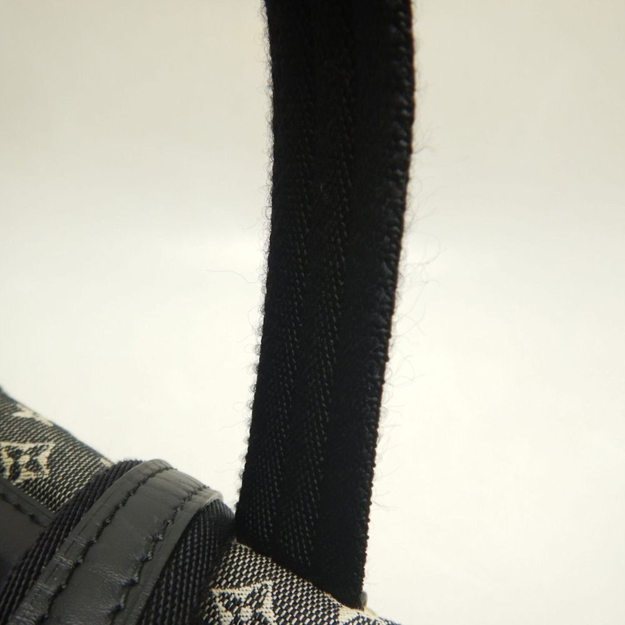 Louis Vuitton Monogram Mini Noir Canvas Handbag (Pre-Owned)