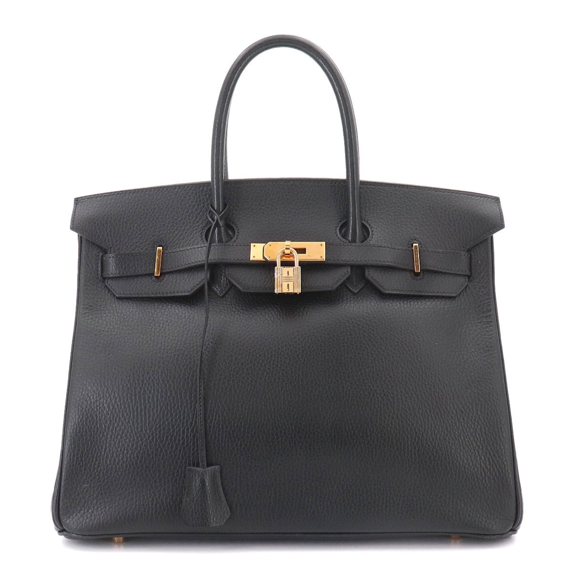 Hermes Black Ardennes Leather Handbag (Pre-Owned)