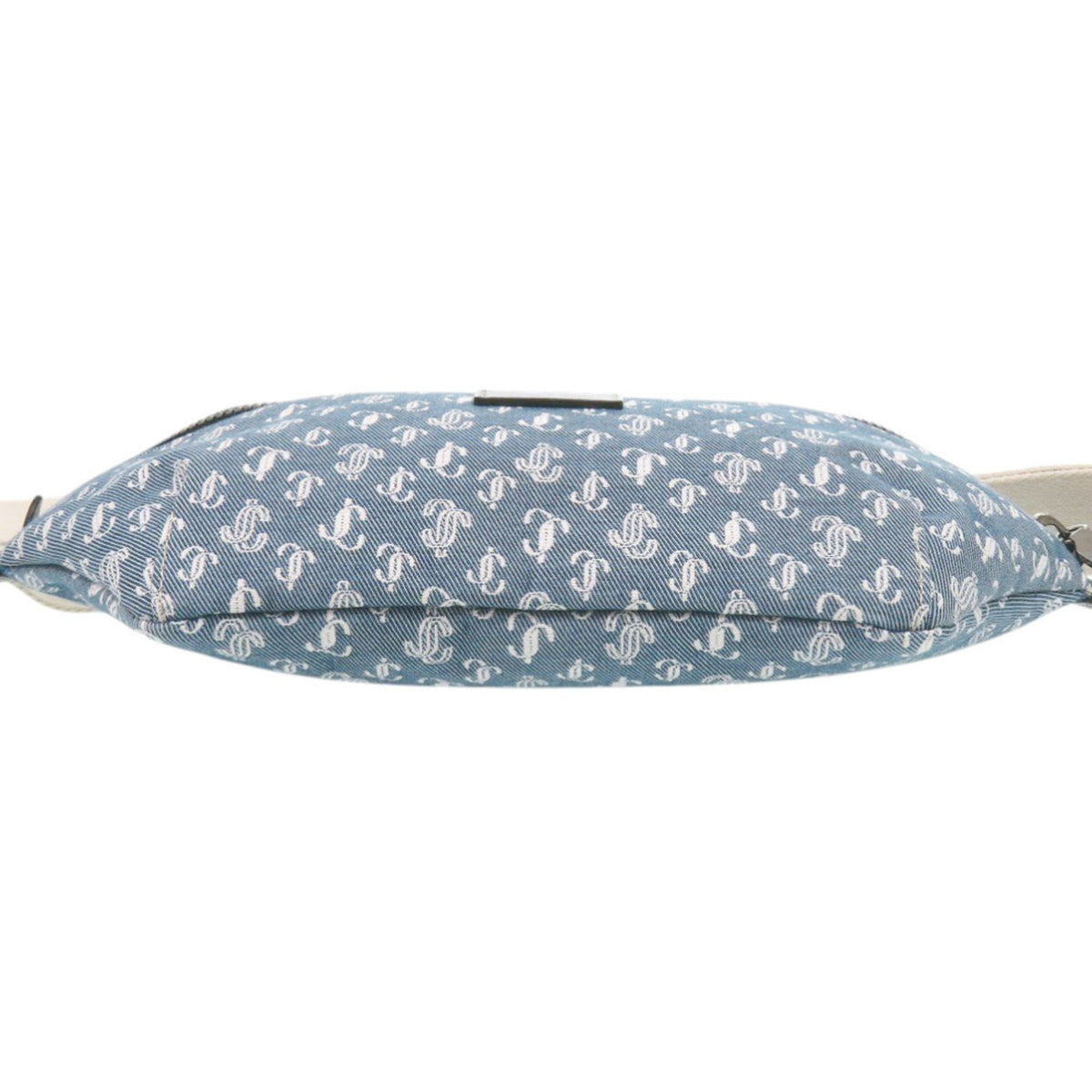 Jimmy Choo Blue Denim Fanny Pack Sling Bag (Pre-Owned)