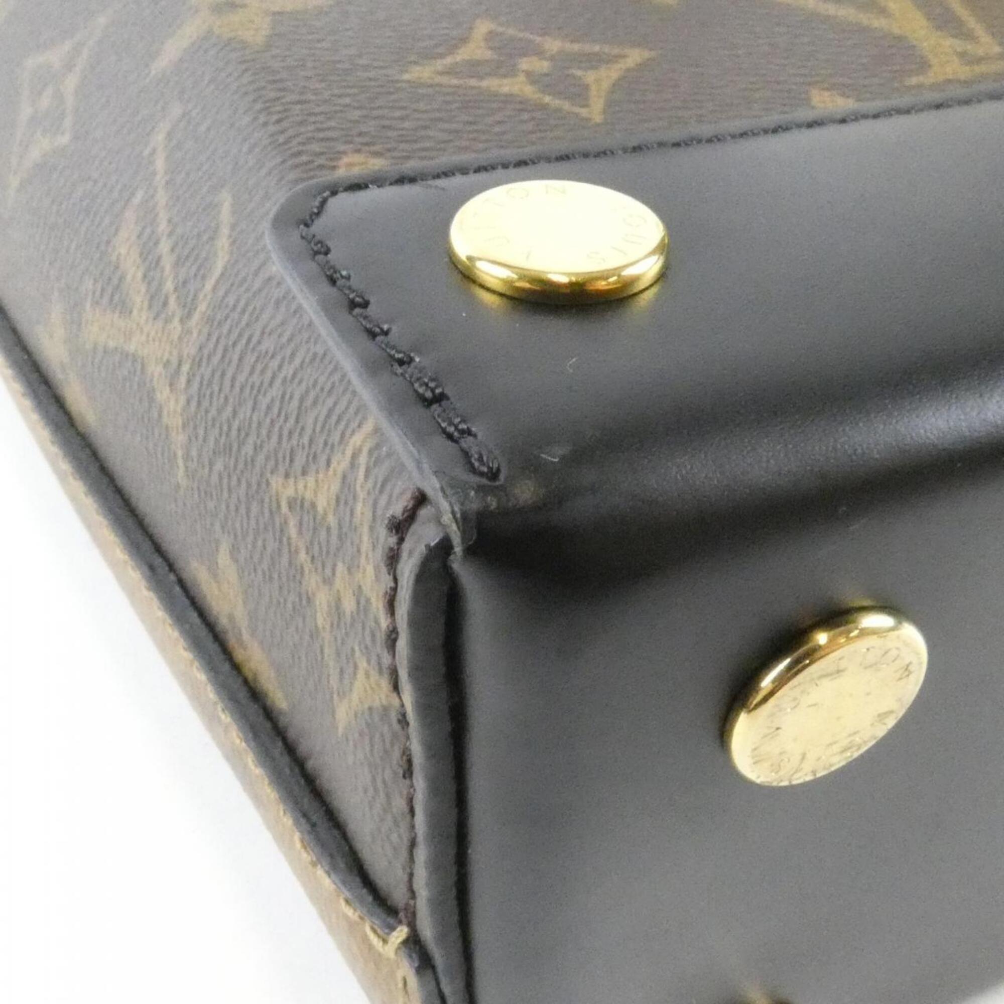 Louis Vuitton Marron Monogram Reverse Monogram Reverse Handbag (Pre-Owned)