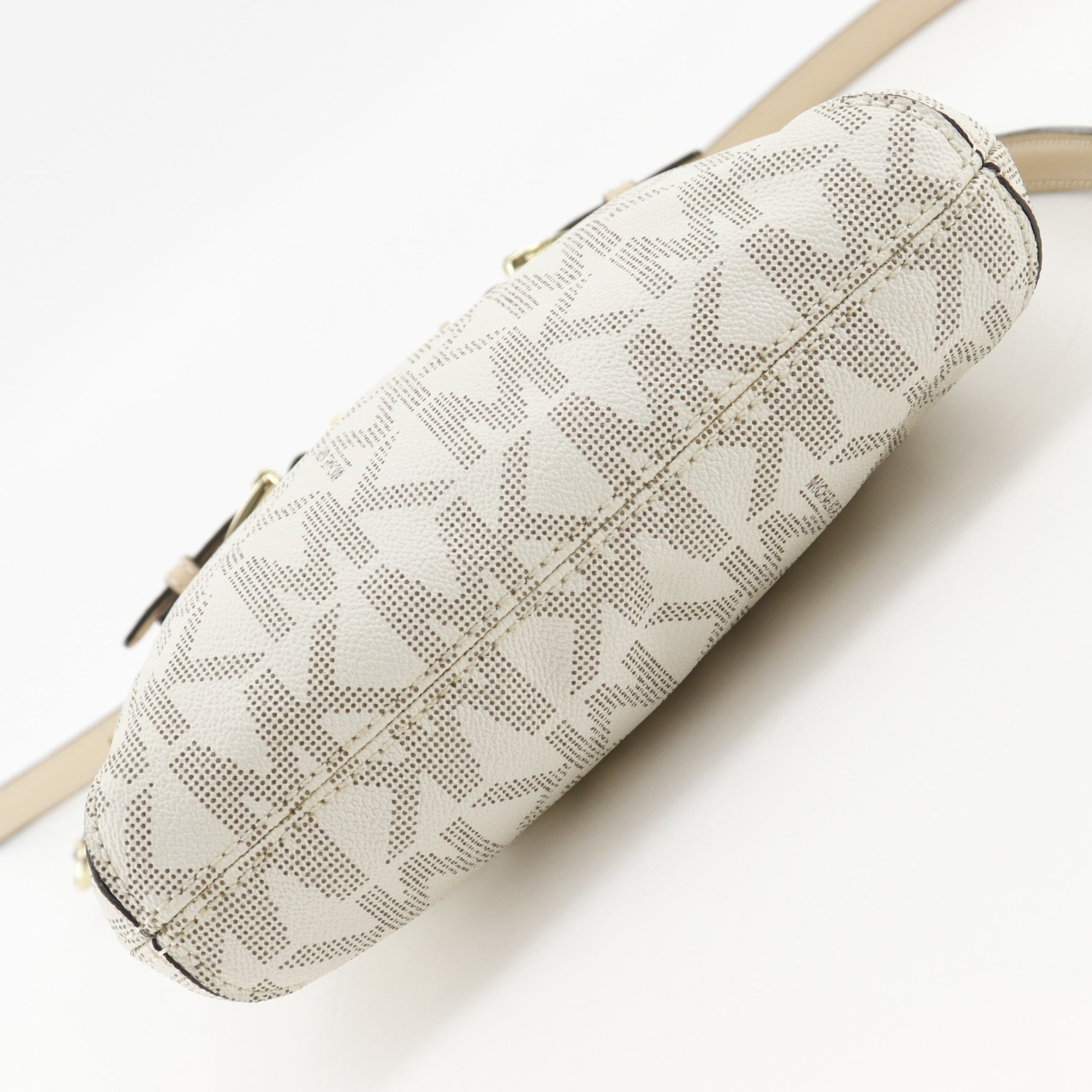Michael Kors Off-White White Pvc Shoulder Bag (Pre-Owned)